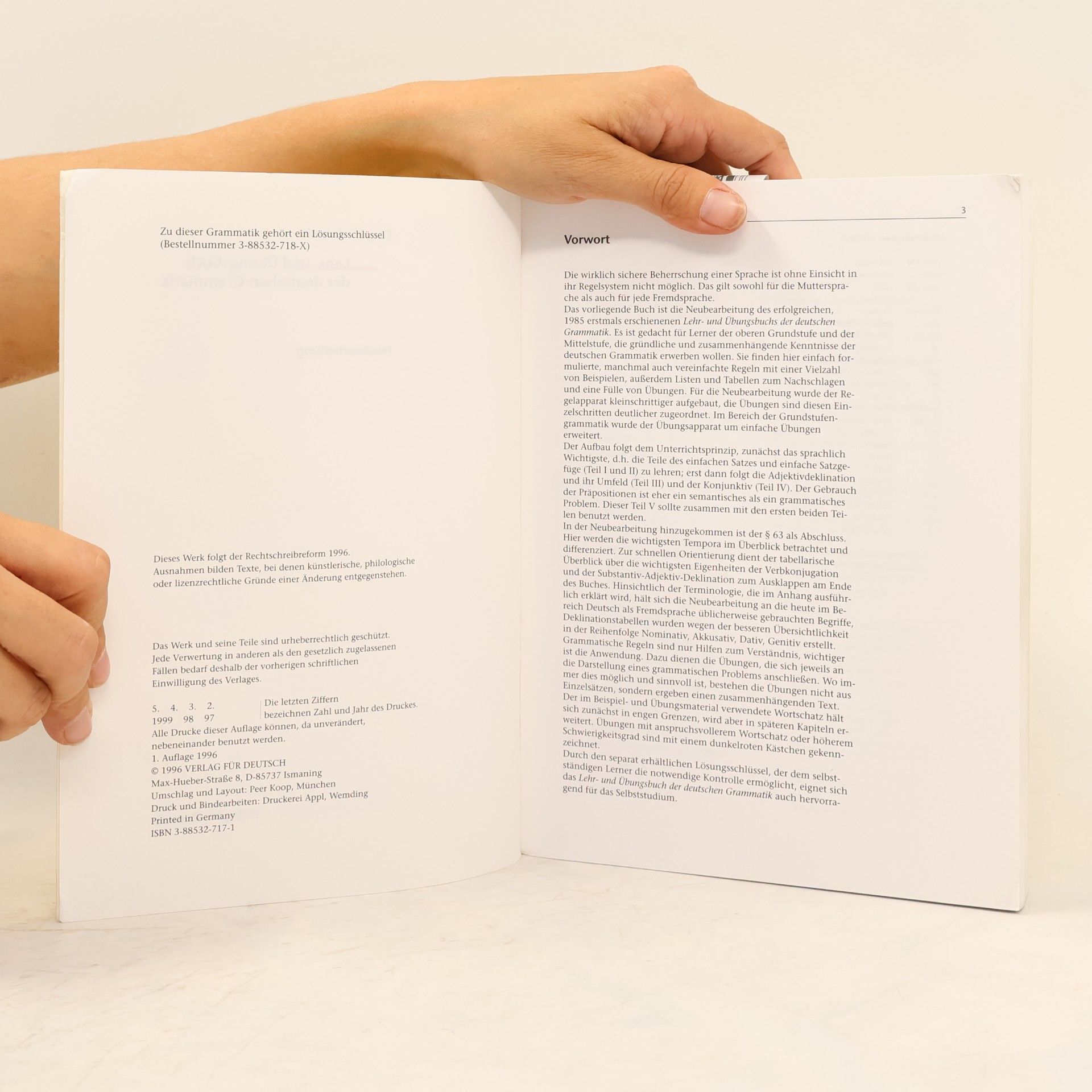 Hilke Dreyer Lehr- und Übungsbuch der deutschen Grammatik