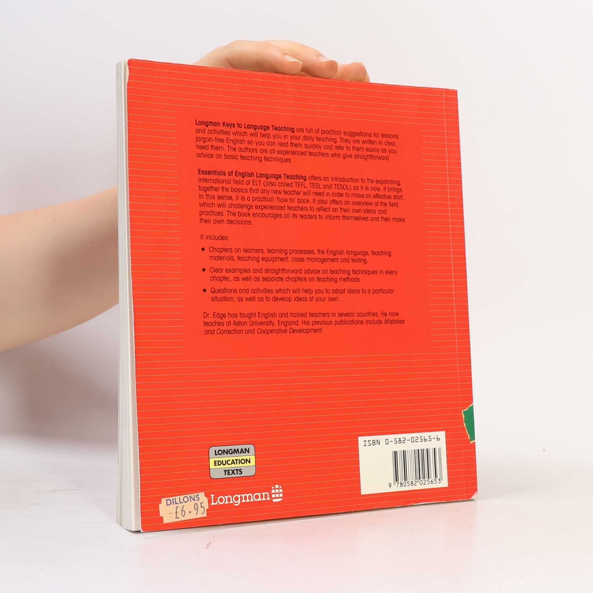 Julian Edge Essentials of English language teaching