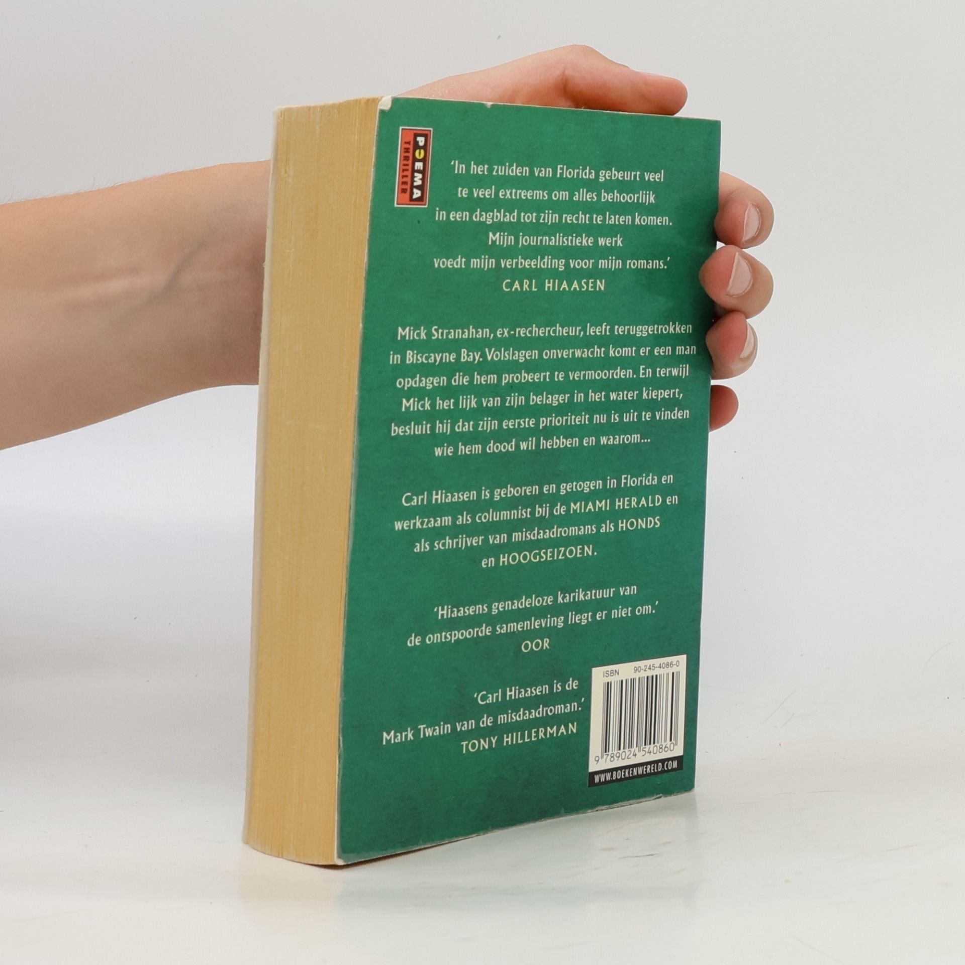 Carl Hiaasen Hardleers