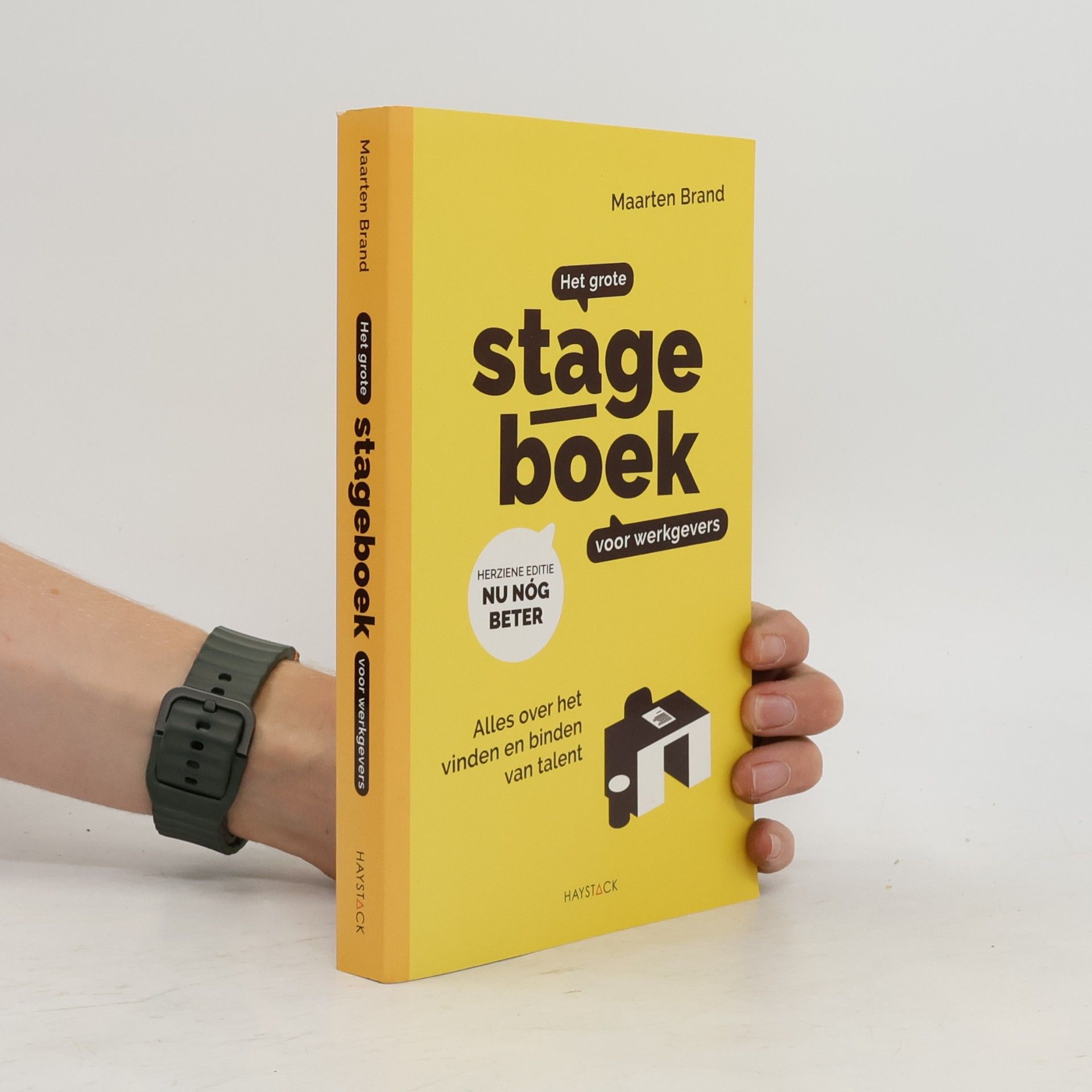 Maarten Brands Het grote stageboek voor werkgevers