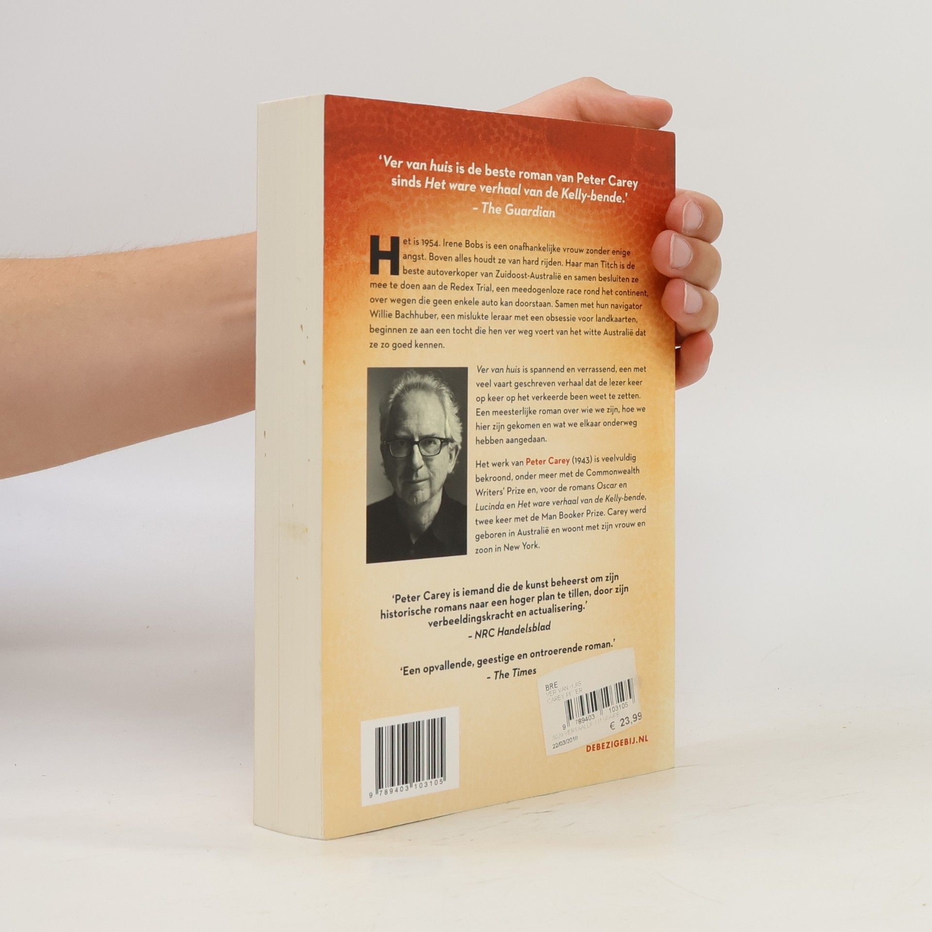 Peter Carey Ver van huis