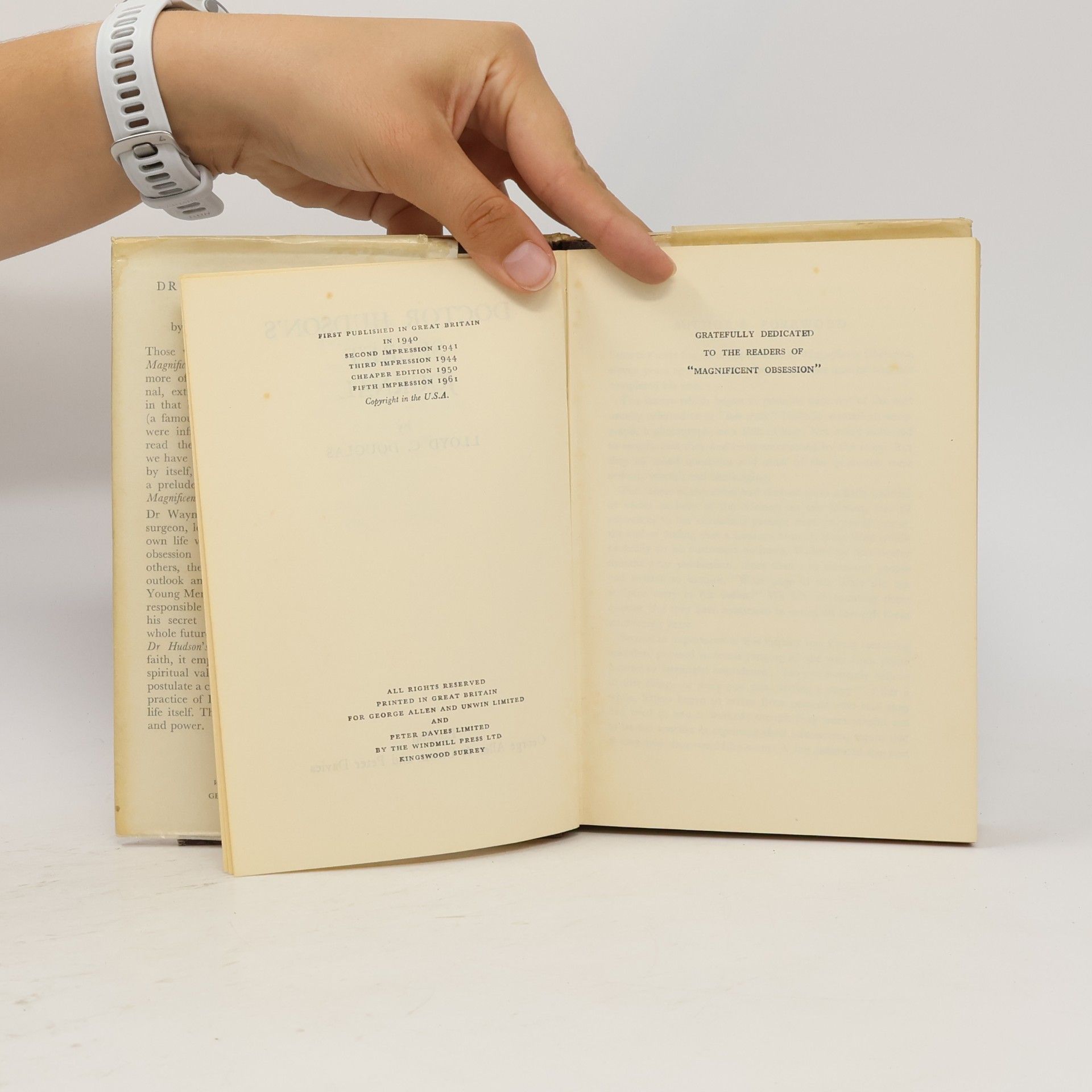 Lloyd C. Douglass Doctor Hudson's Secret Journal