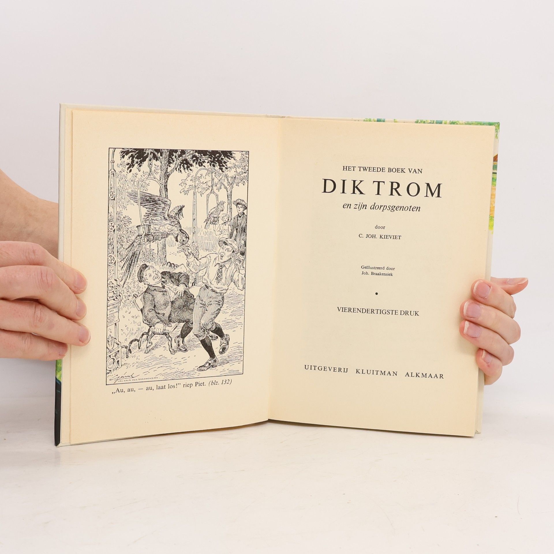 C. Joh. Kieviet Het tweede boek van Dik Trom en zijn dorpsgenoten
