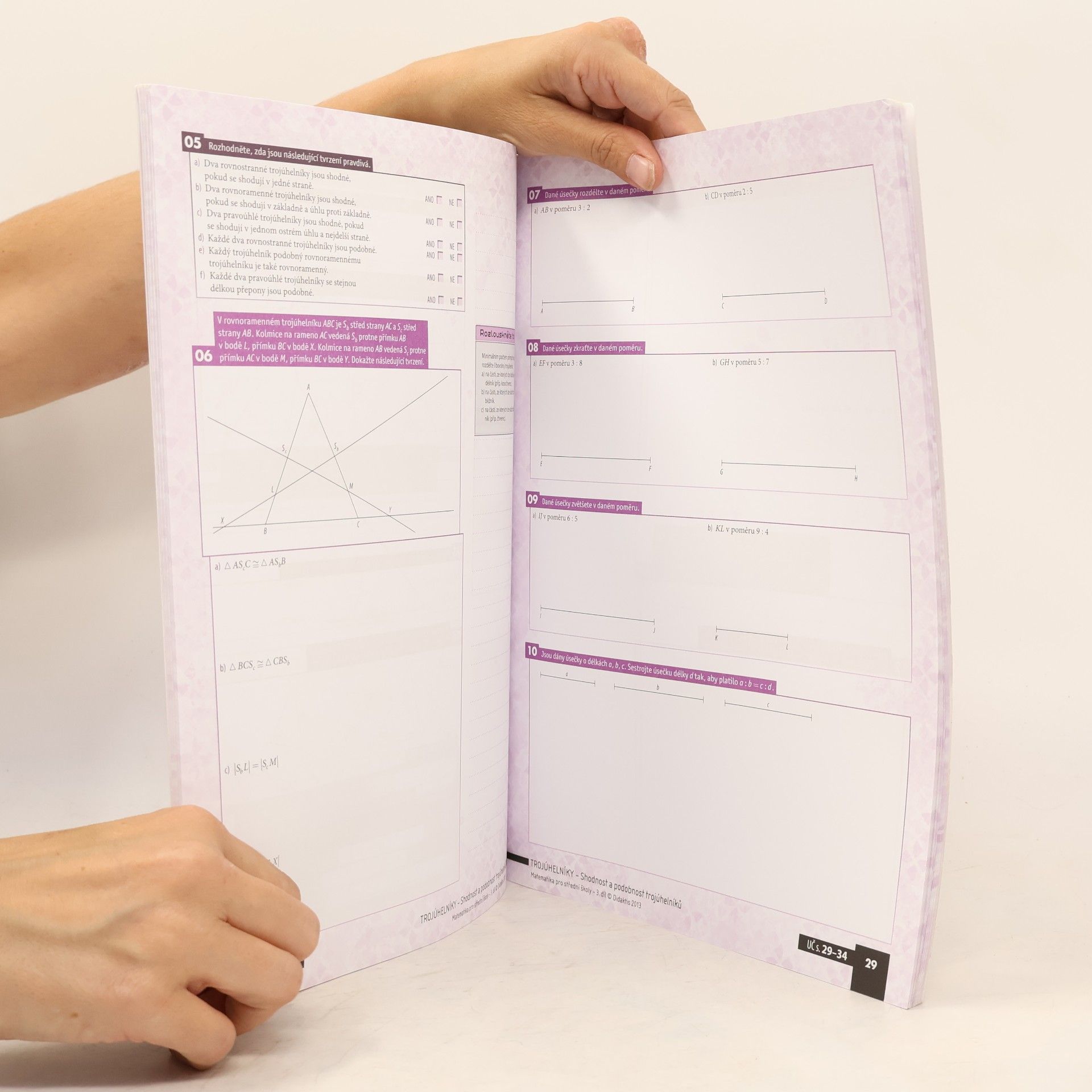 kolektiv Matematika pro střední školy 3. díl. Planimetrie. Pracovní sešit 1