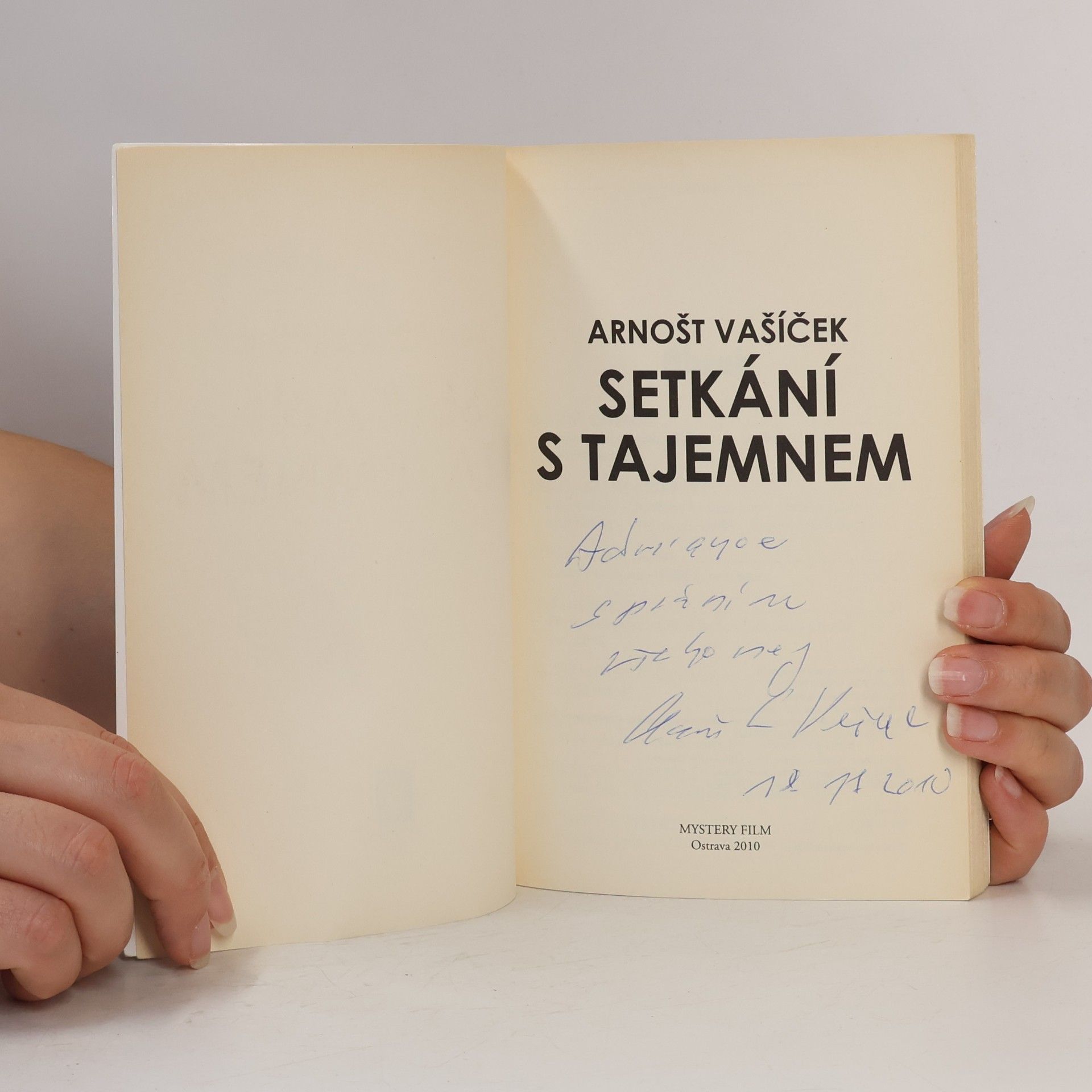 Arnošt Vašíček Setkání s tajemnem