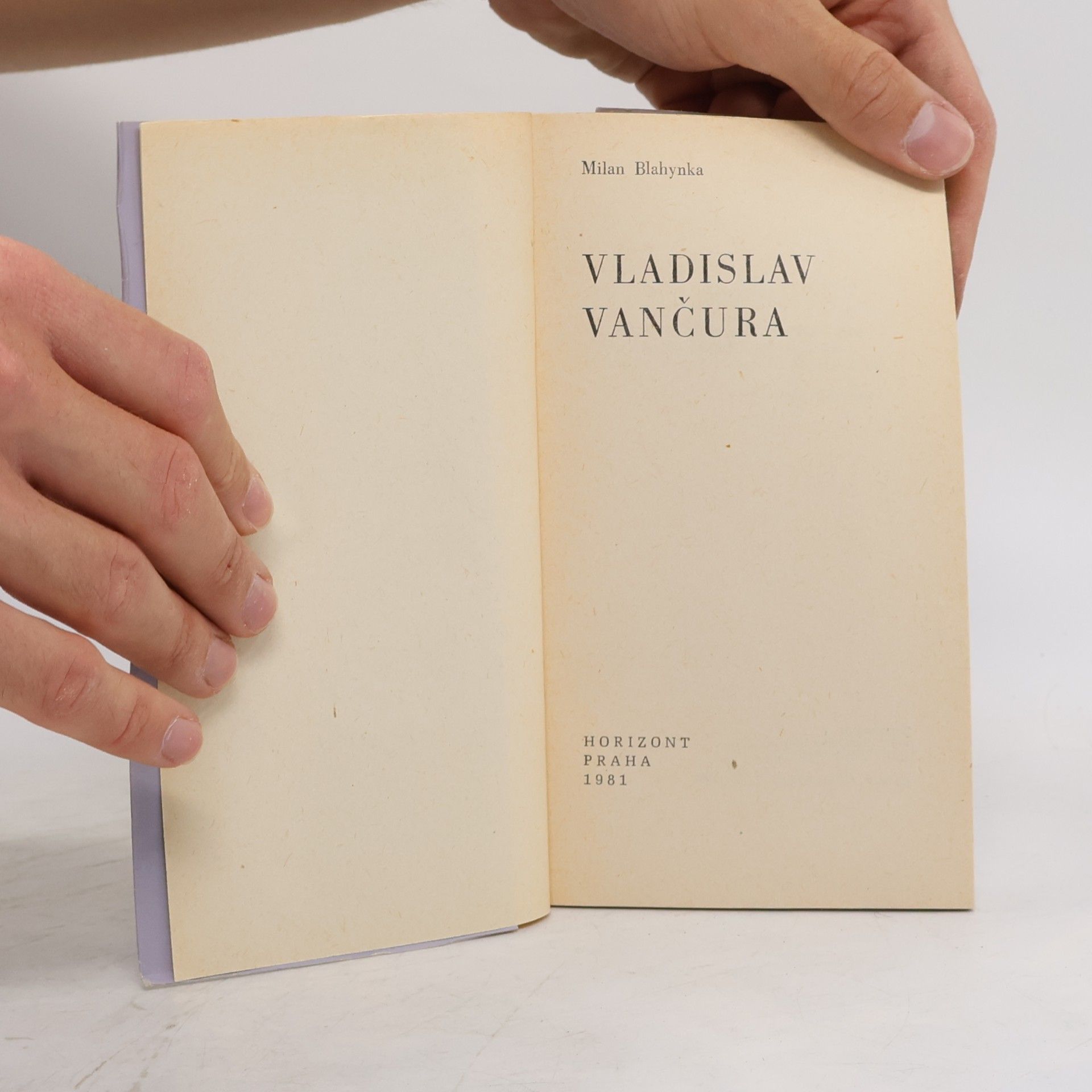 Milan Blahynka Vladislav Vančura