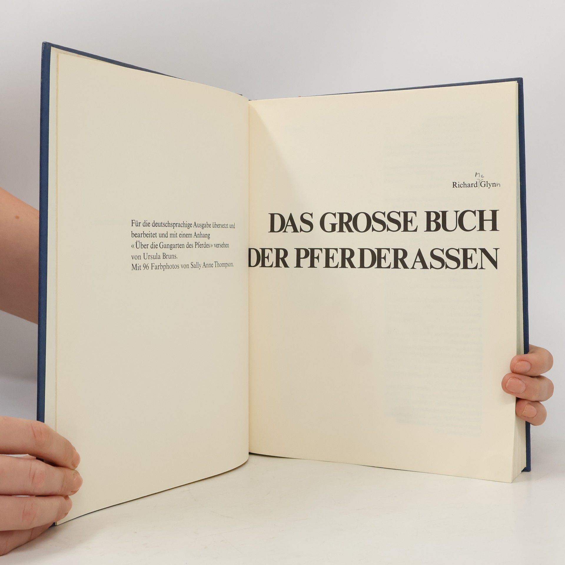 Richard Glyn Das grosse Buch der Pferderassen