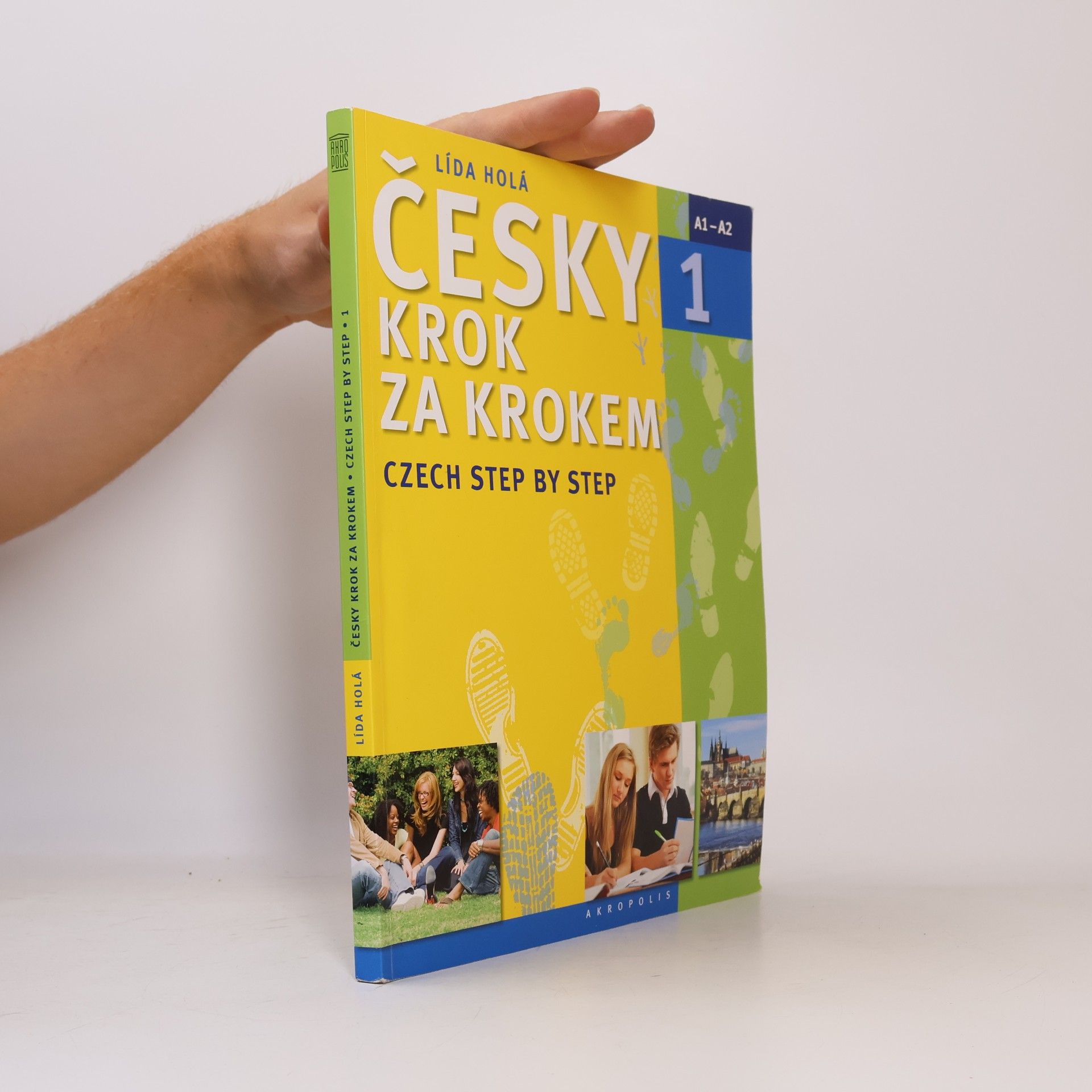 Lída Holá Česky krok za krokem 1. A1-A2 učebnice