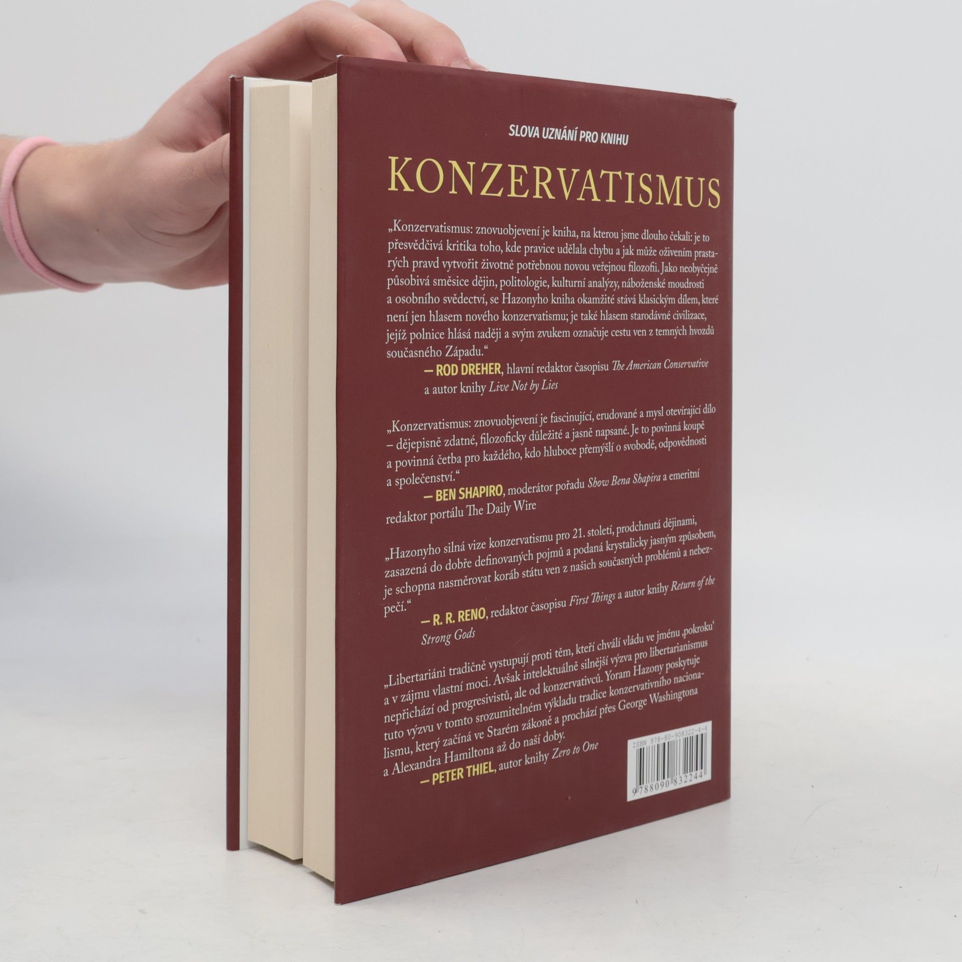 Yoram Hazony Konzervatismus: znovuobjevení