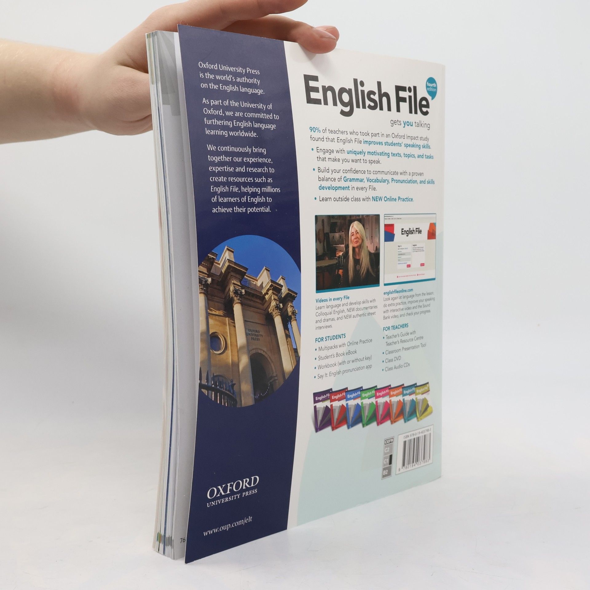 Christina Latham-Koenig English file : fourth edition. Advanced multipack A : student's book A, workbook A : with online practice