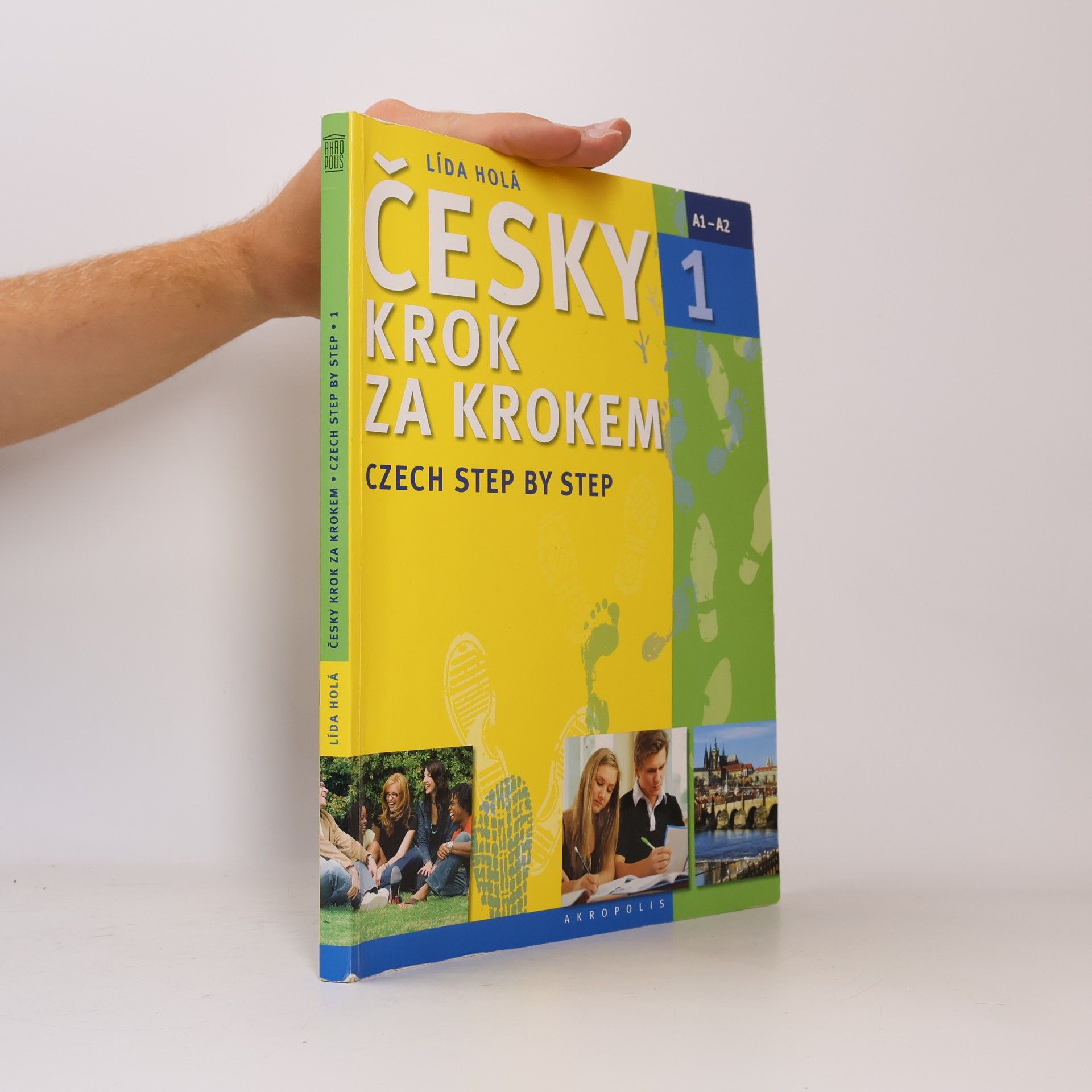 Lída Holá Česky krok za krokem 1. A1-A2 učebnice