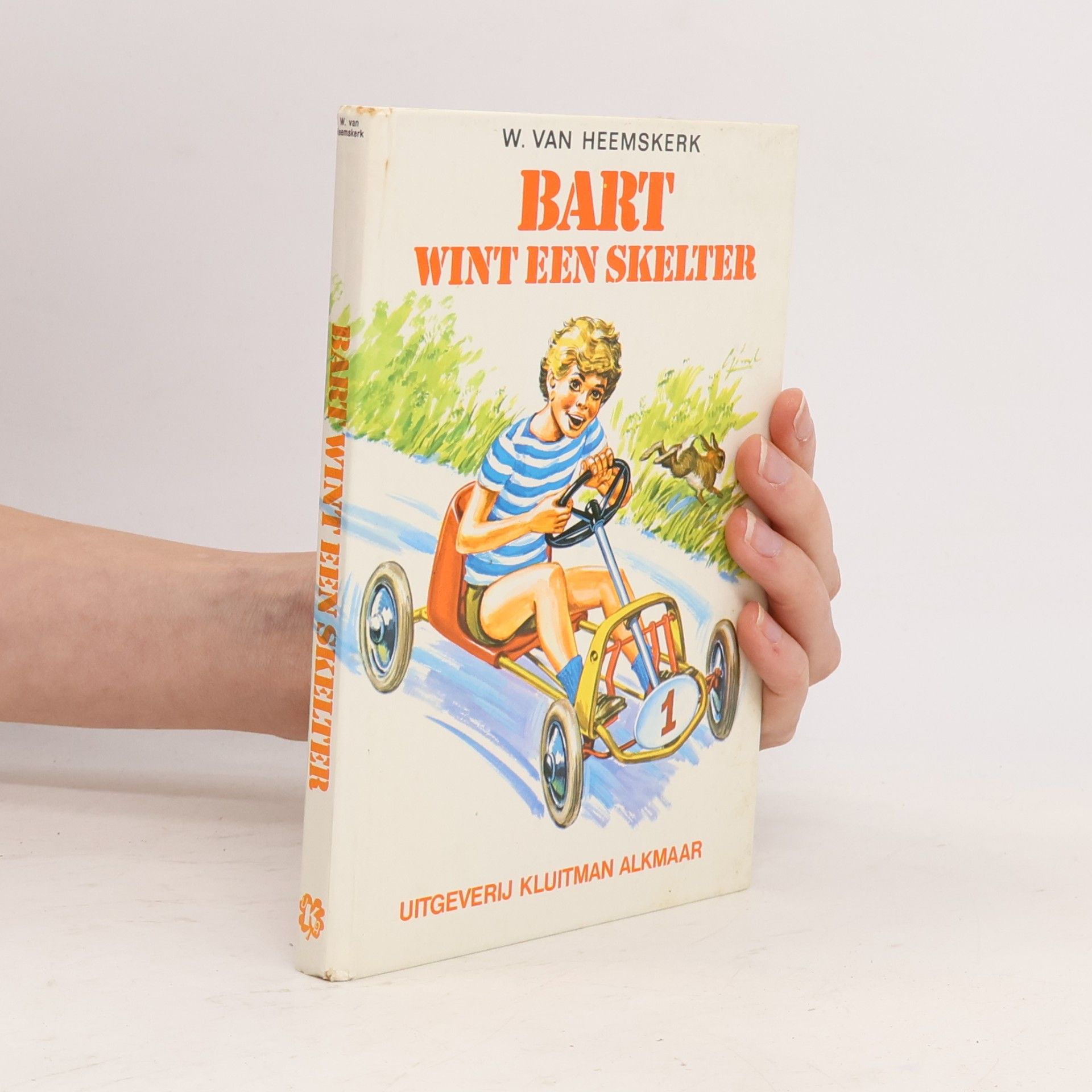 W. van Heemskerk Bart wint een skelter