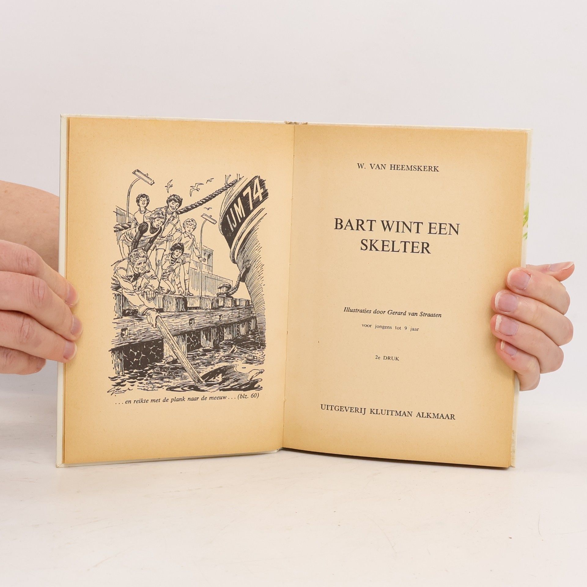 W. van Heemskerk Bart wint een skelter