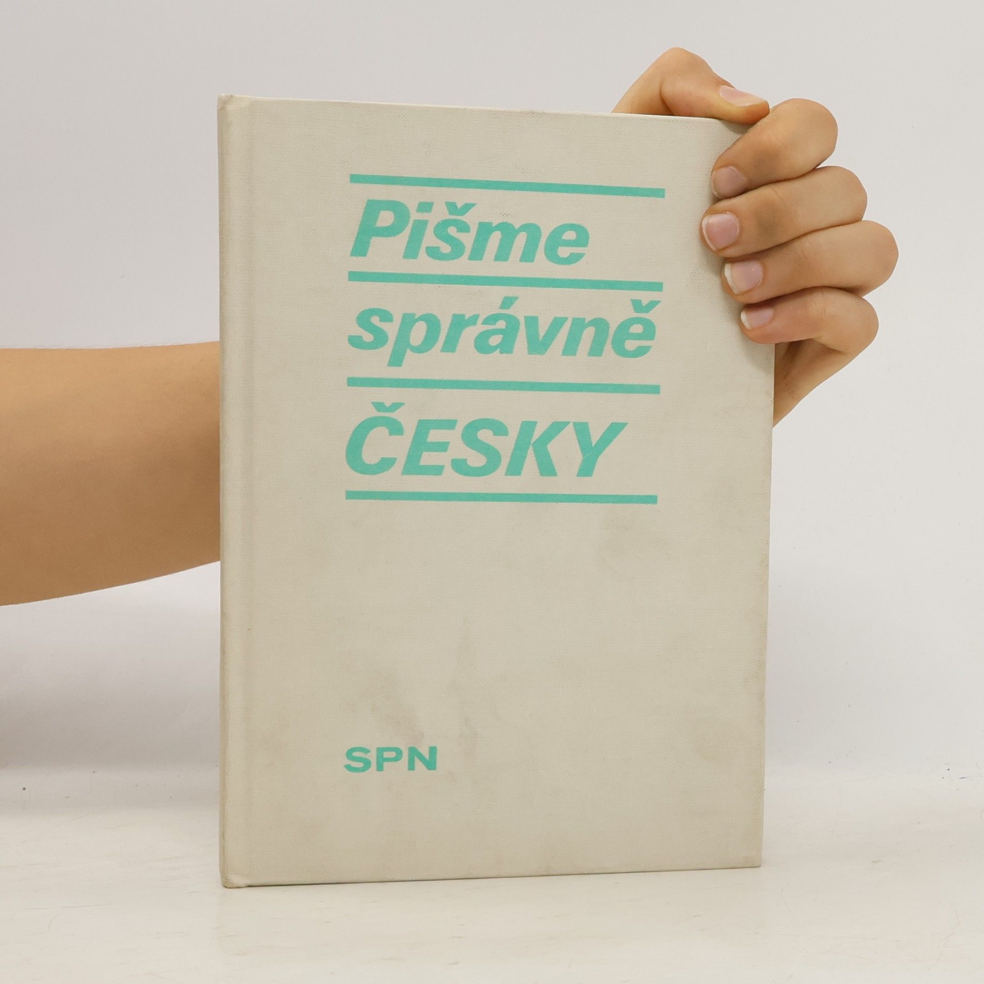 Eduard Čech Pišme správně česky