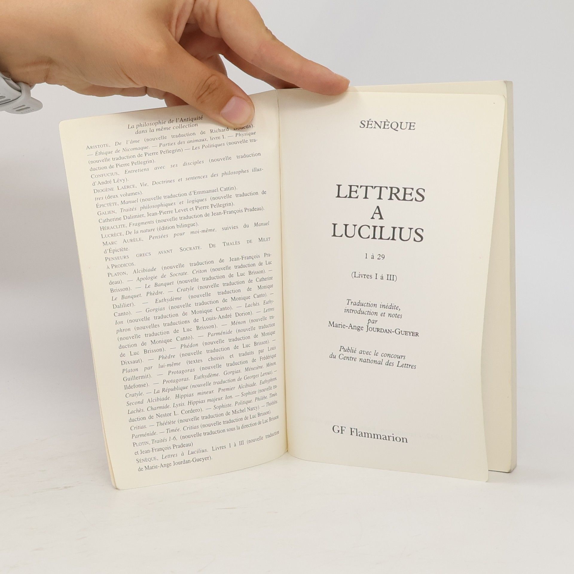 Lucius Annaeus Seneca Lettres à Lucilius