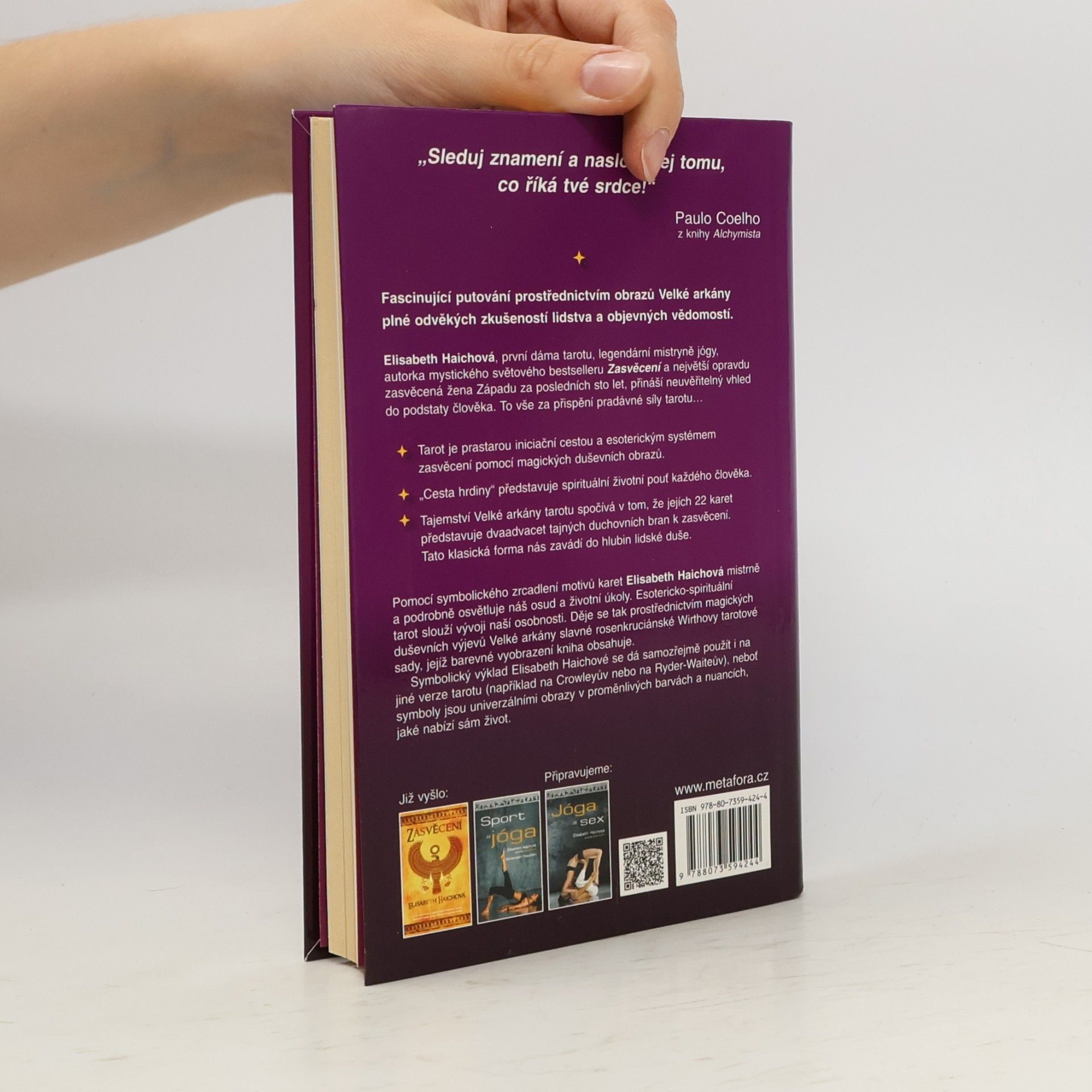Elisabeth Haich Tarot, cesta hrdiny - 22 stupňů zasvěcení