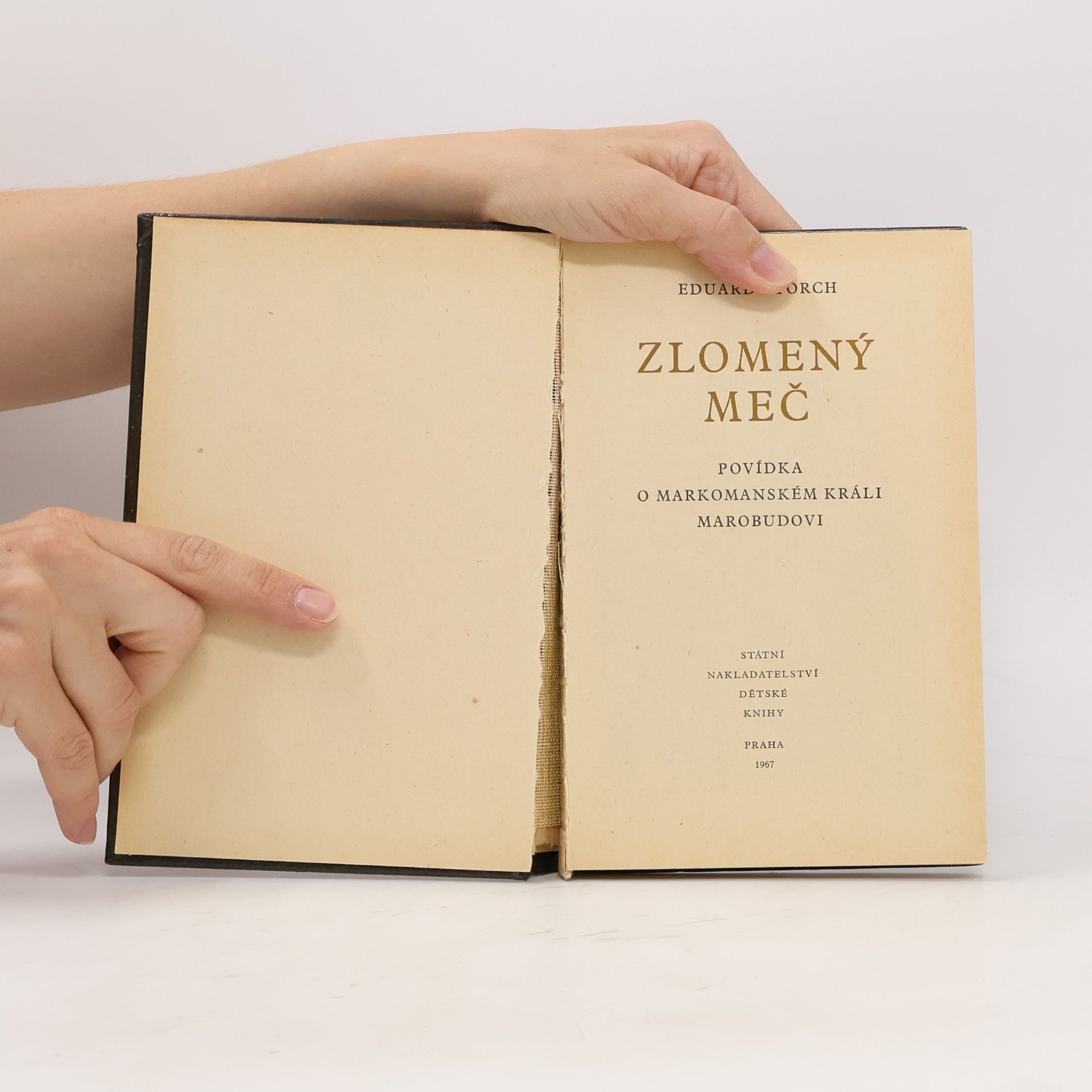 Eduard Štorch Zlomený meč