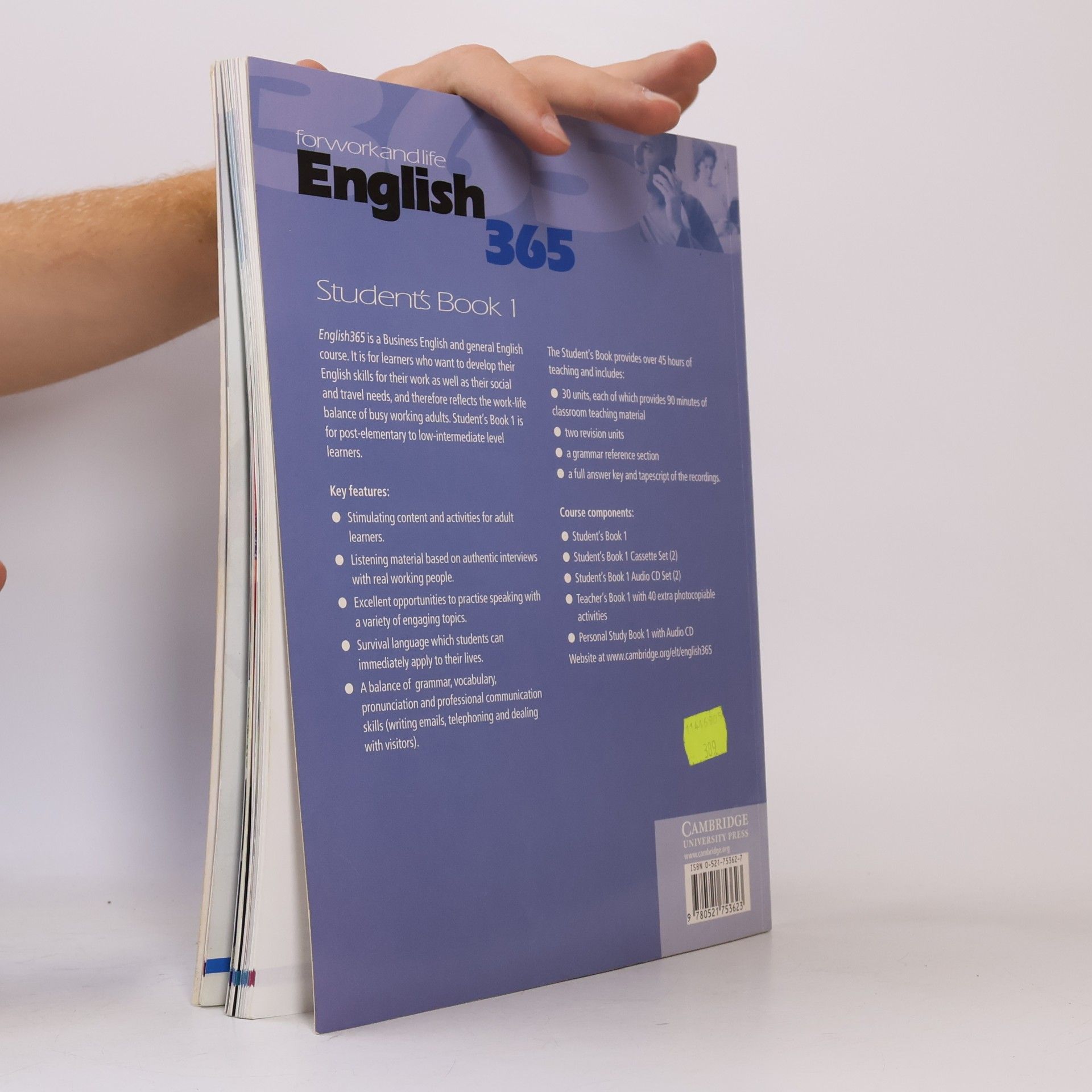 Bob Dignen English 365 : for work and life. Student's book 1
