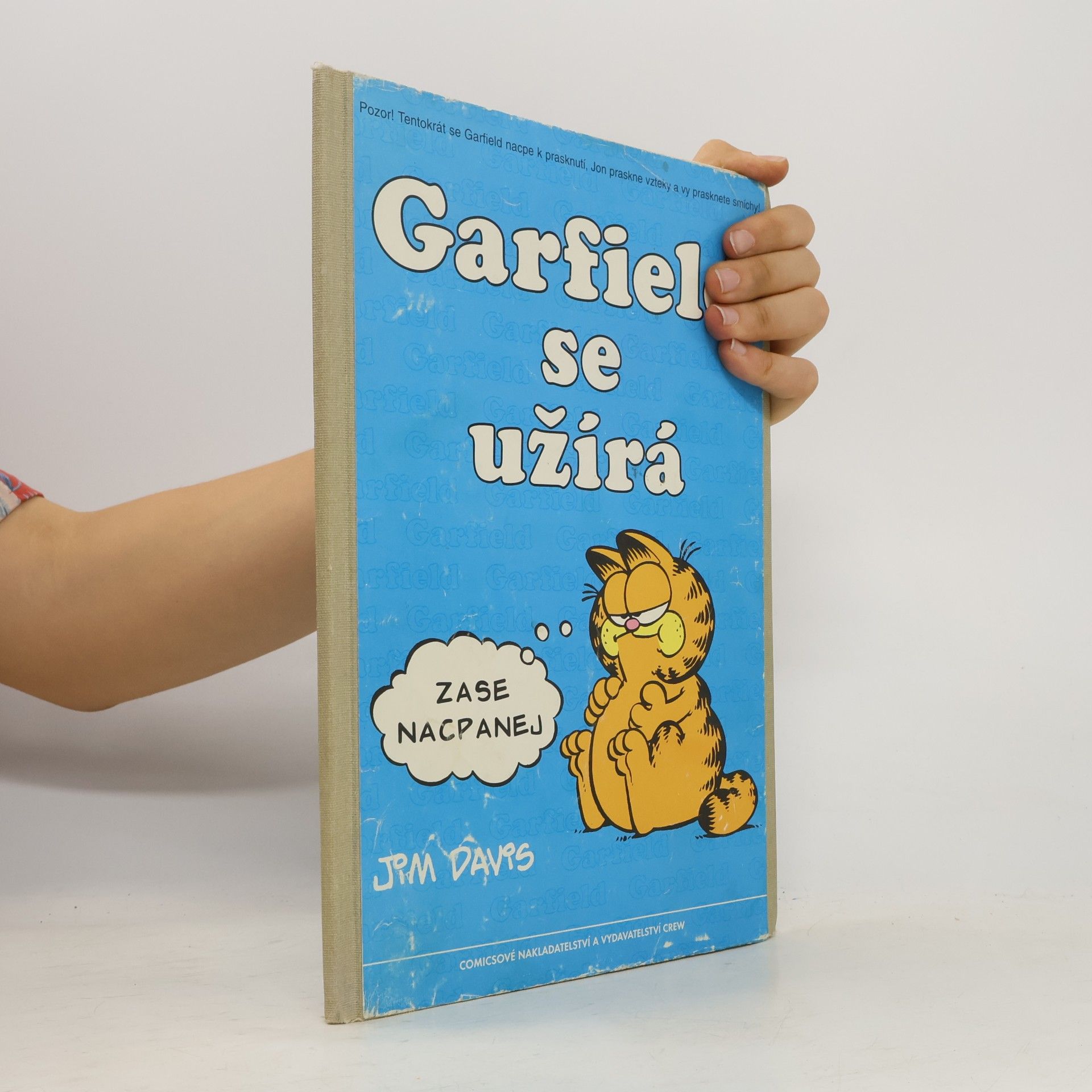 Jim Davis Garfield se užírá