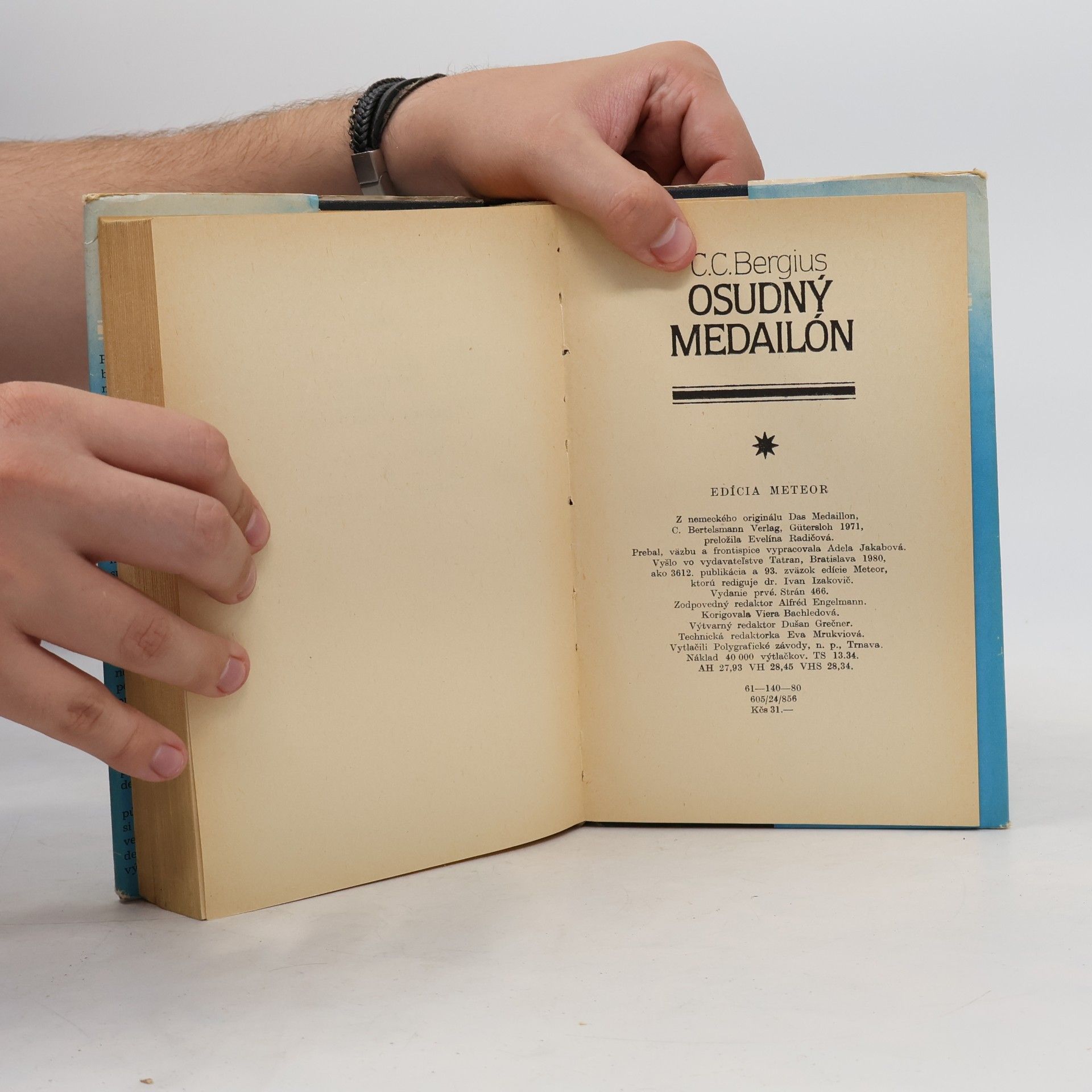 C. C. Bergius Osudný medailón