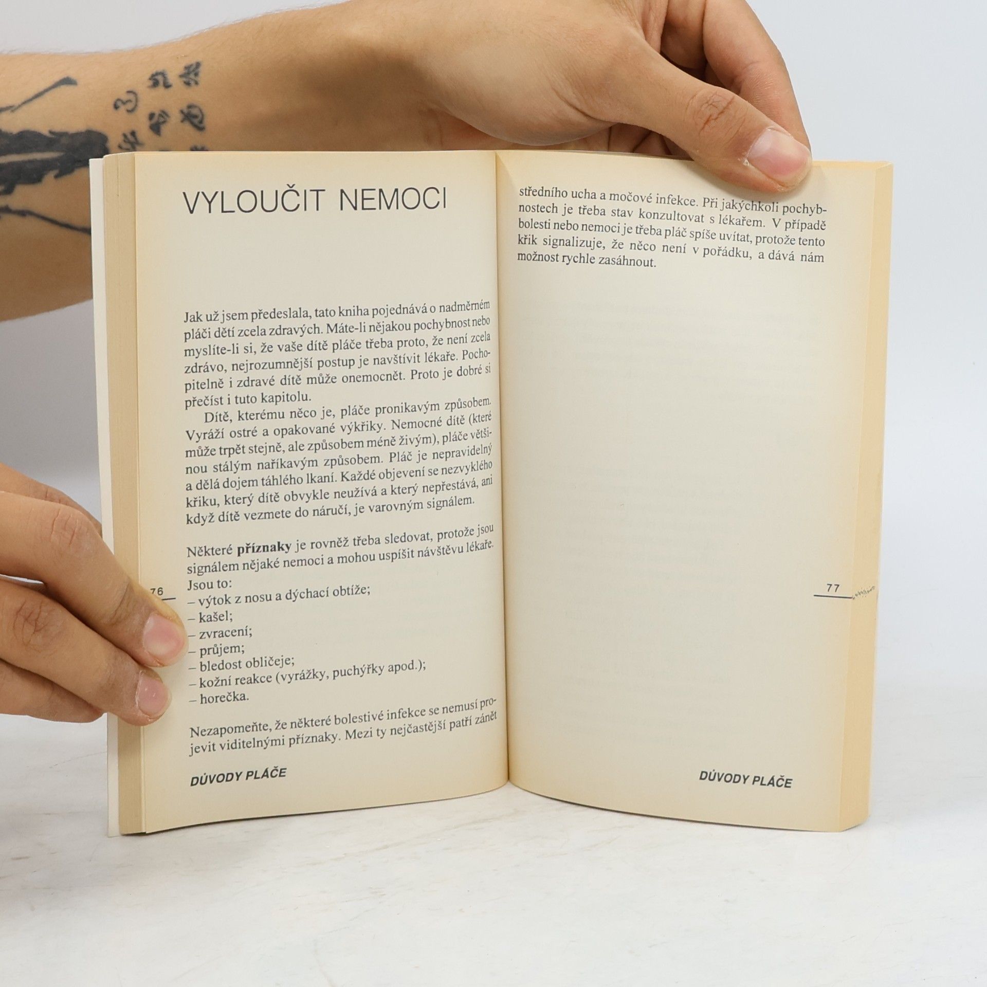 Anne Bacus Lindroth Dítě pláče, co teď, rodiče? : (jak mu porozumět a uklidnit je)