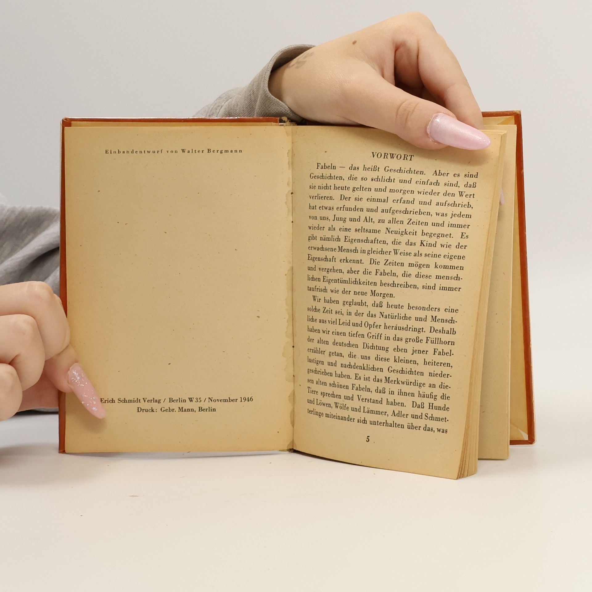 Various authors Das Fabelbuch