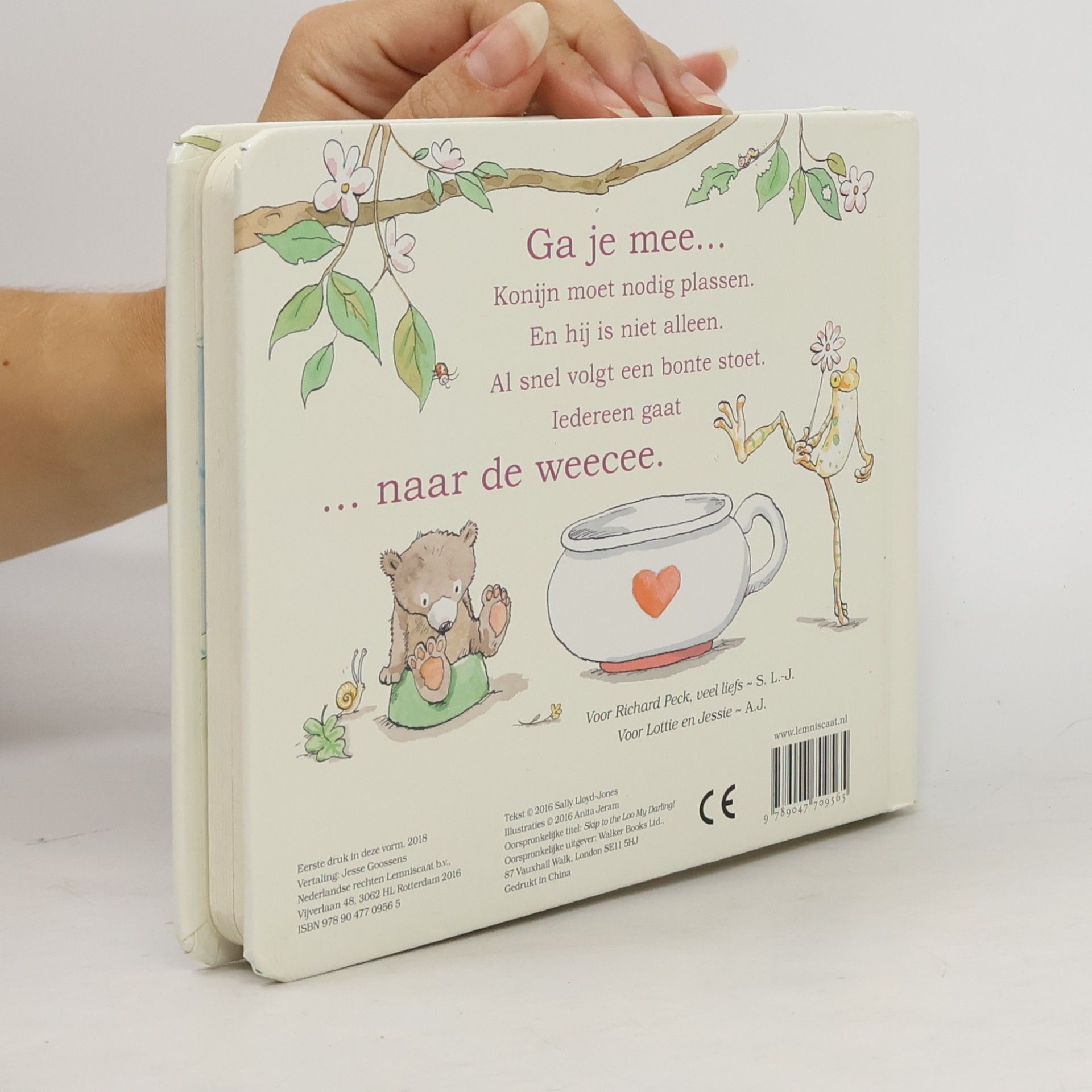 Sally Lloyd-Jones Ga je mee naar de weecee?: een potjesboek
