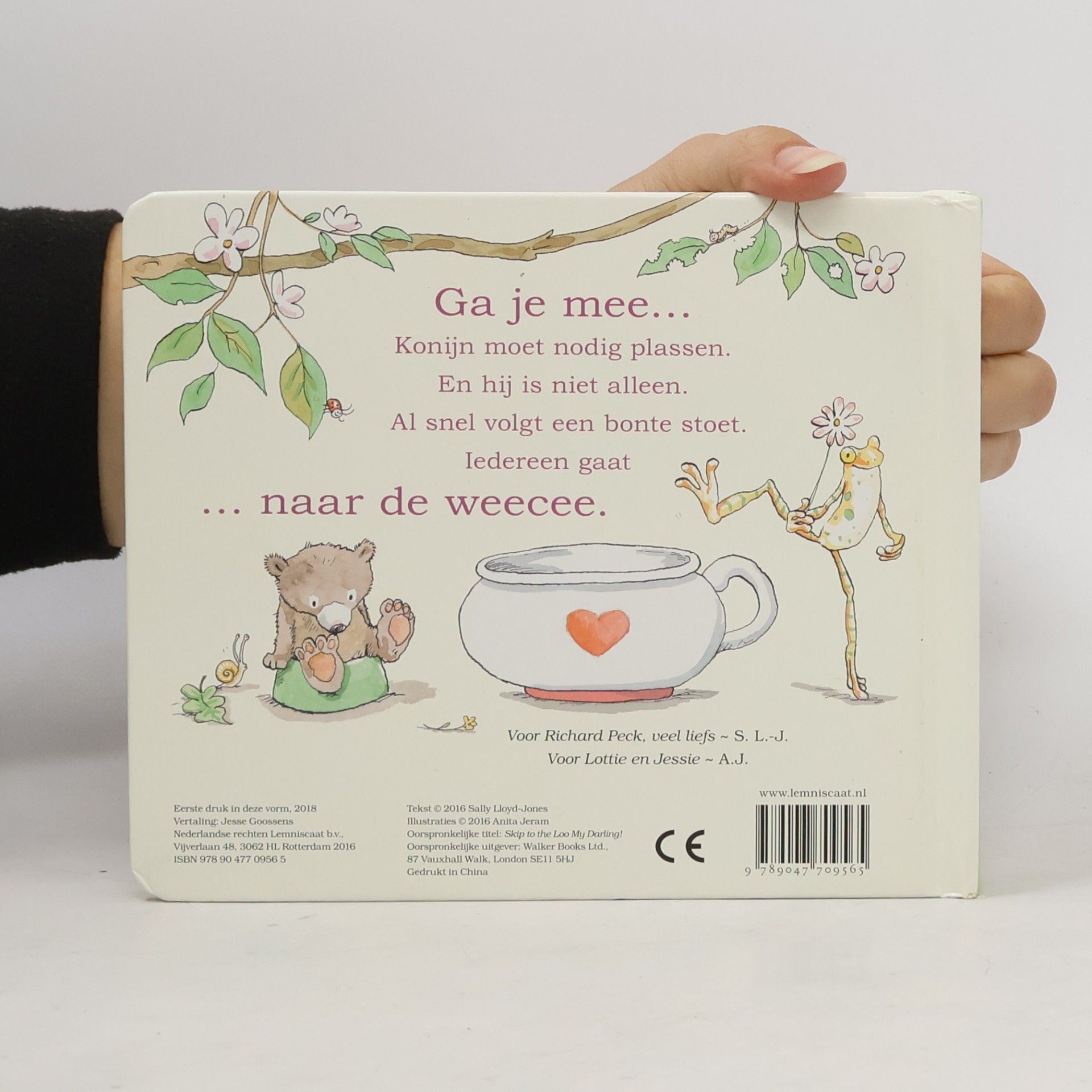 Sally Lloyd-Jones Ga je mee naar de weecee?: een potjesboek