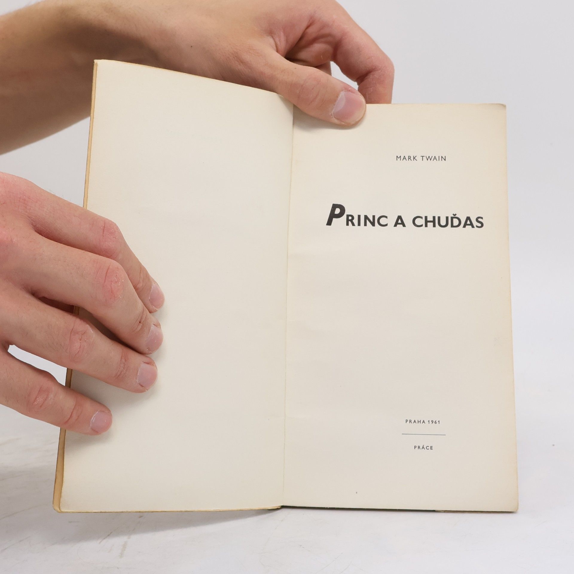 Mark Twain Princ a chuďas