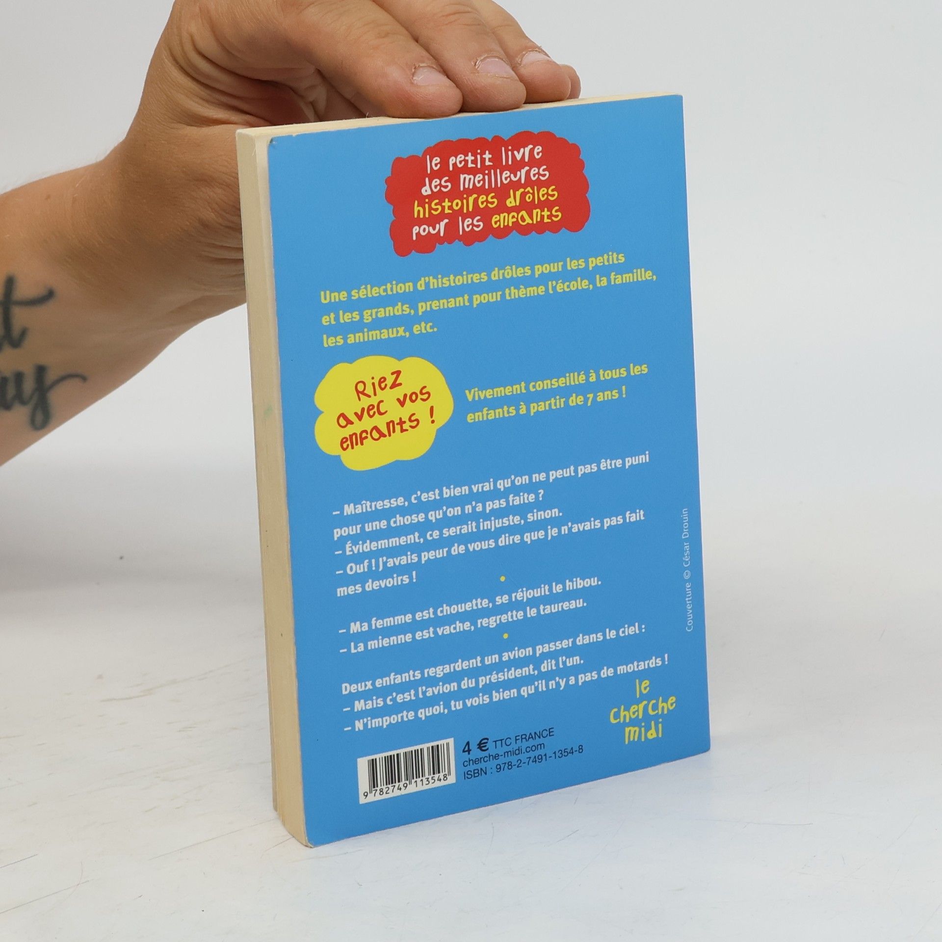 Various authors Le petit livre des meilleurs histoires drôles pour les enfants
