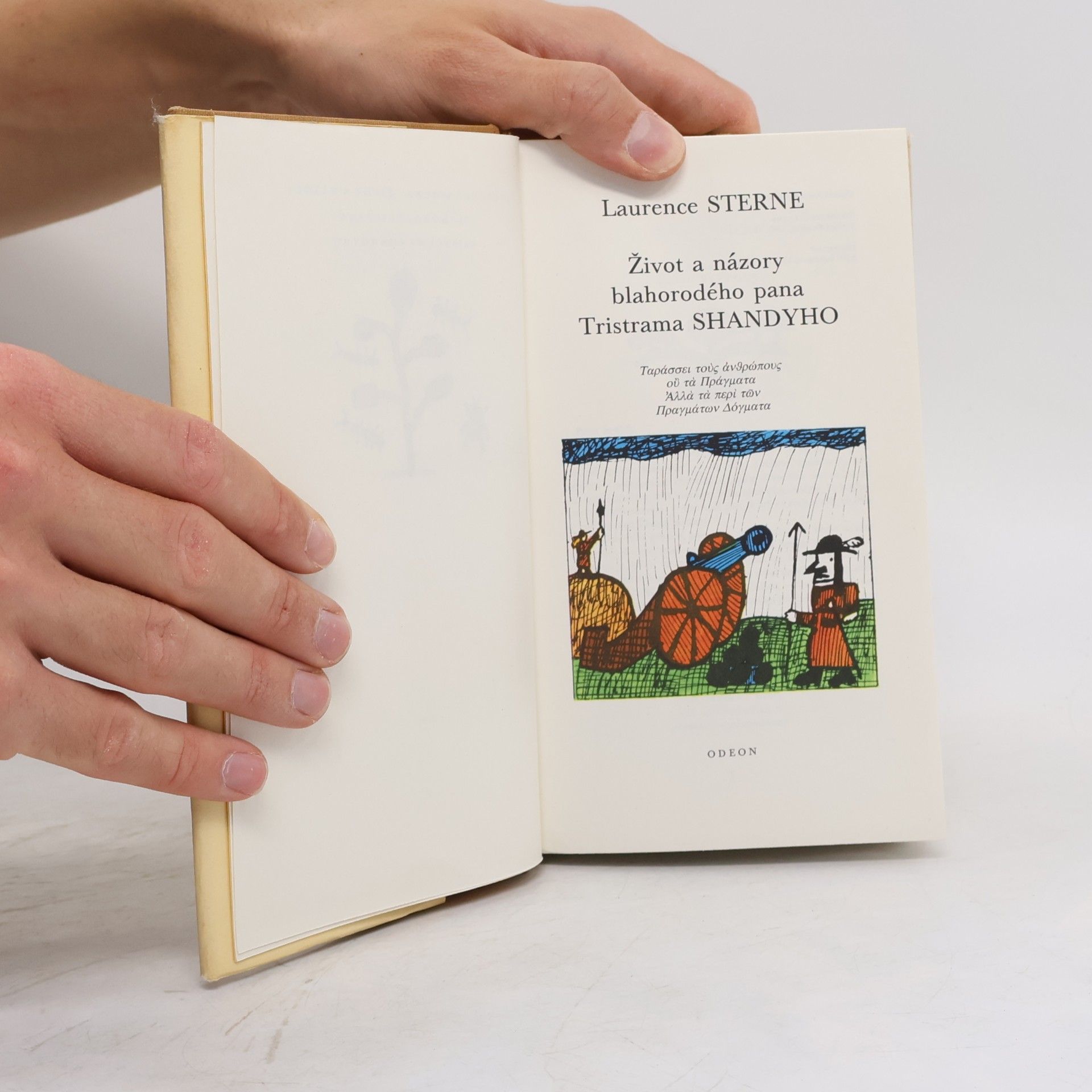 Laurence Sterne Život a názory blahorodého pana Tristrama Shandyho