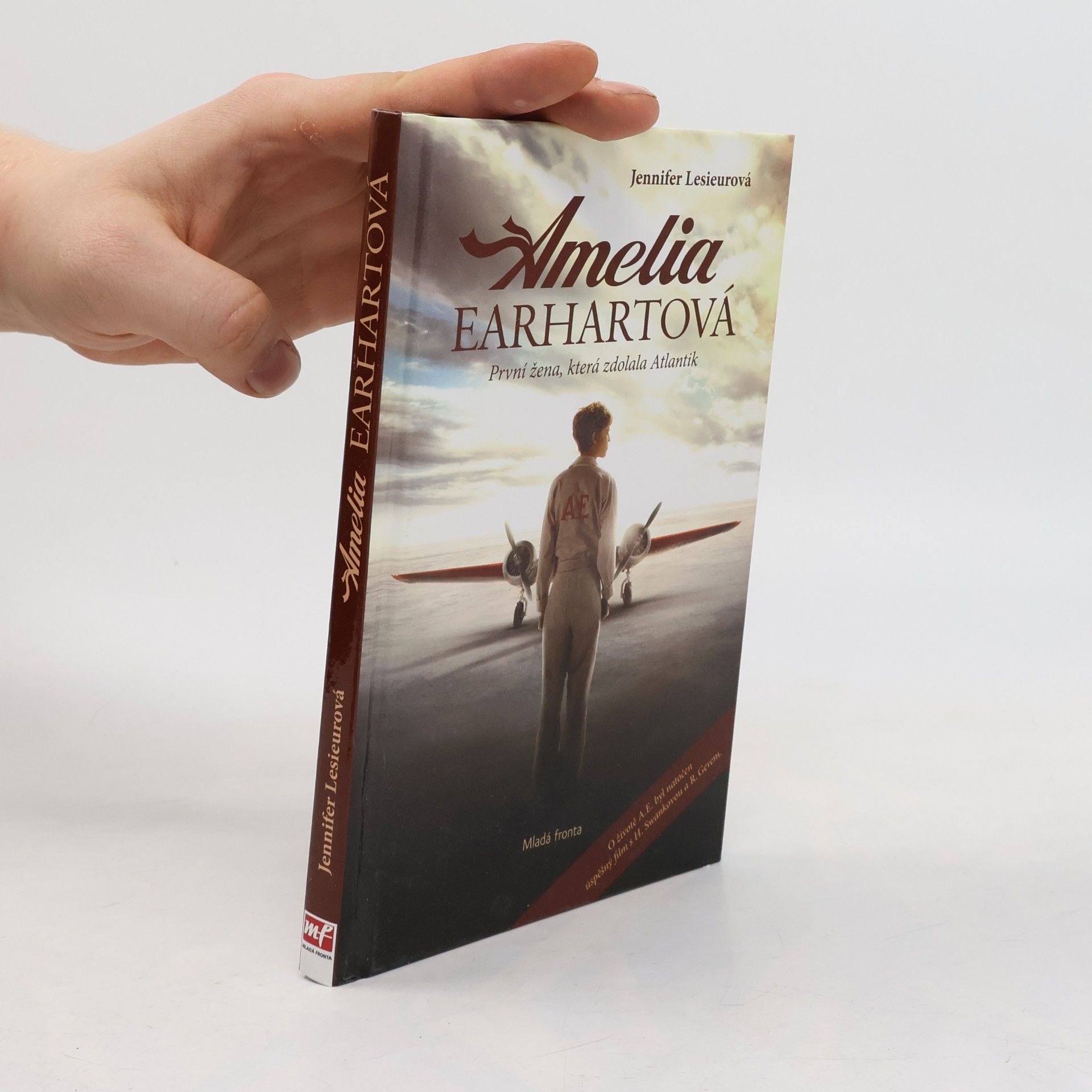 Jennifer Lesieur Amelia Earhartová. První žena, která zdolala Atlantik