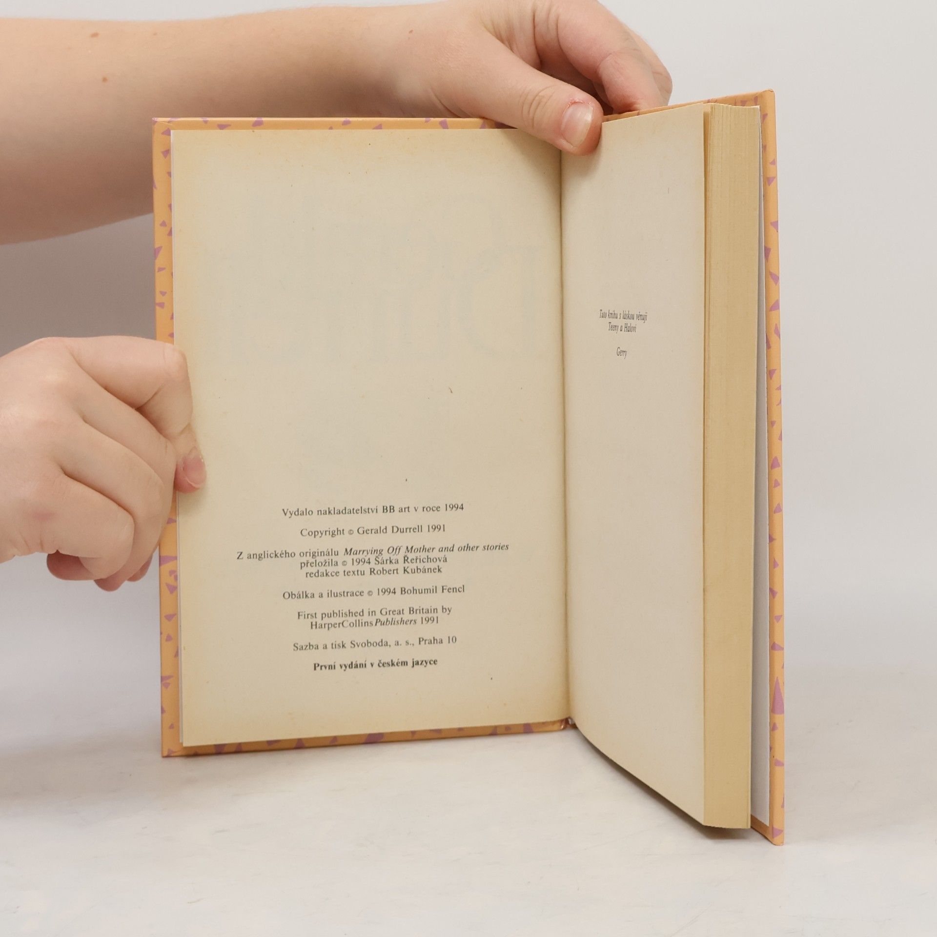 Gerald Durrell Vdáváme matku a jiné povídky