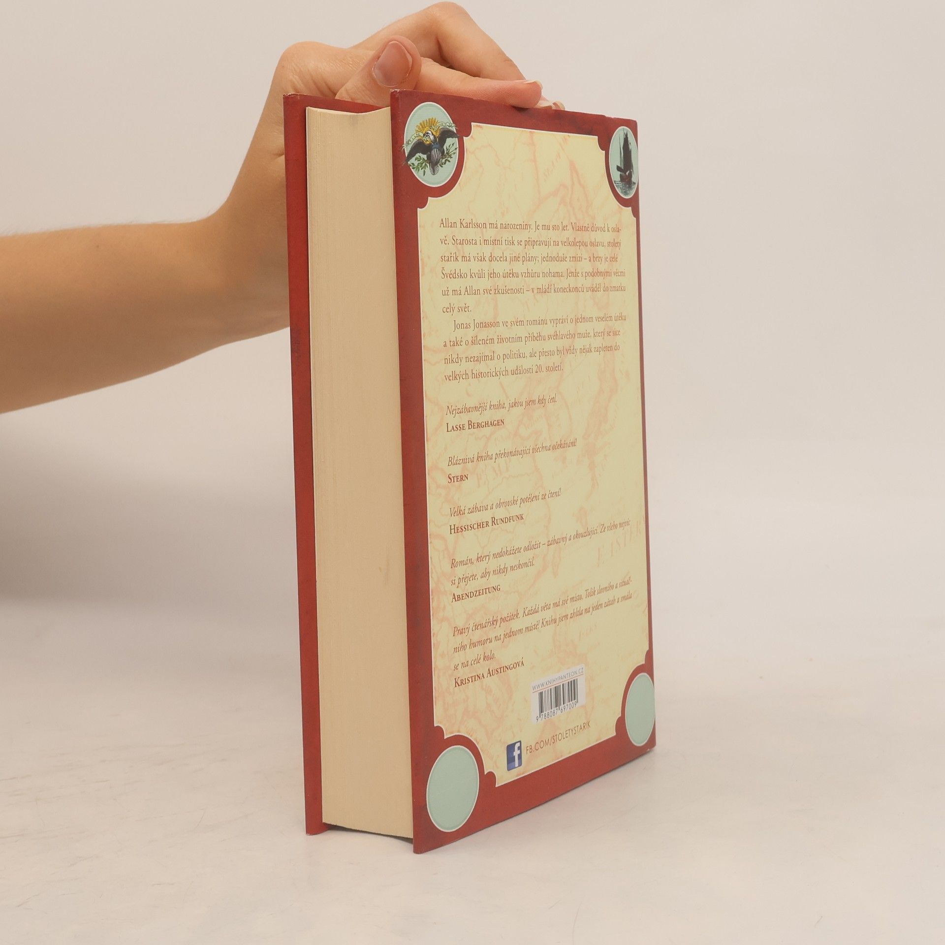 Jonas Jonasson Stoletý stařík, který vylezl z okna a zmizel