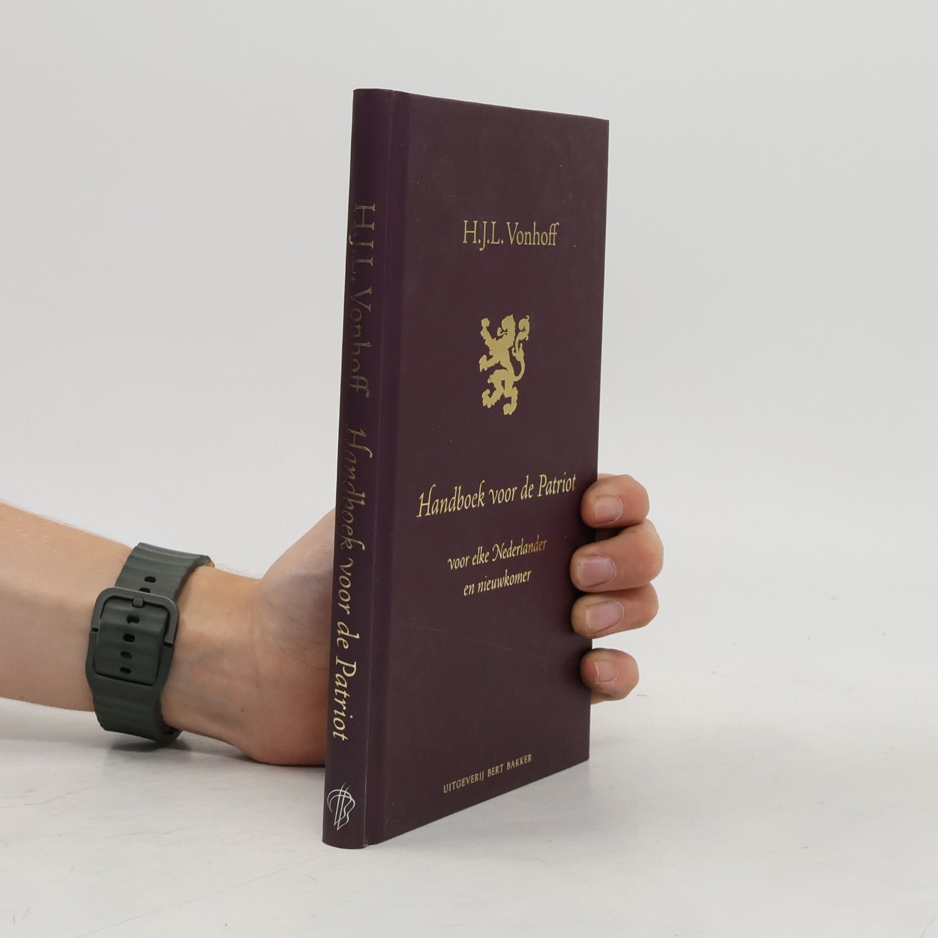 Johan Lubert Vonhoff Handboek voor de patriot
