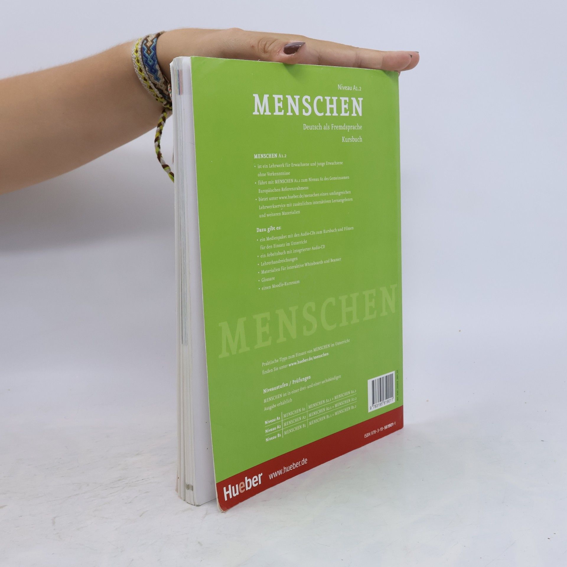 Sandra Evans Menschen A1.2 : Deutsch als Fremdsprache