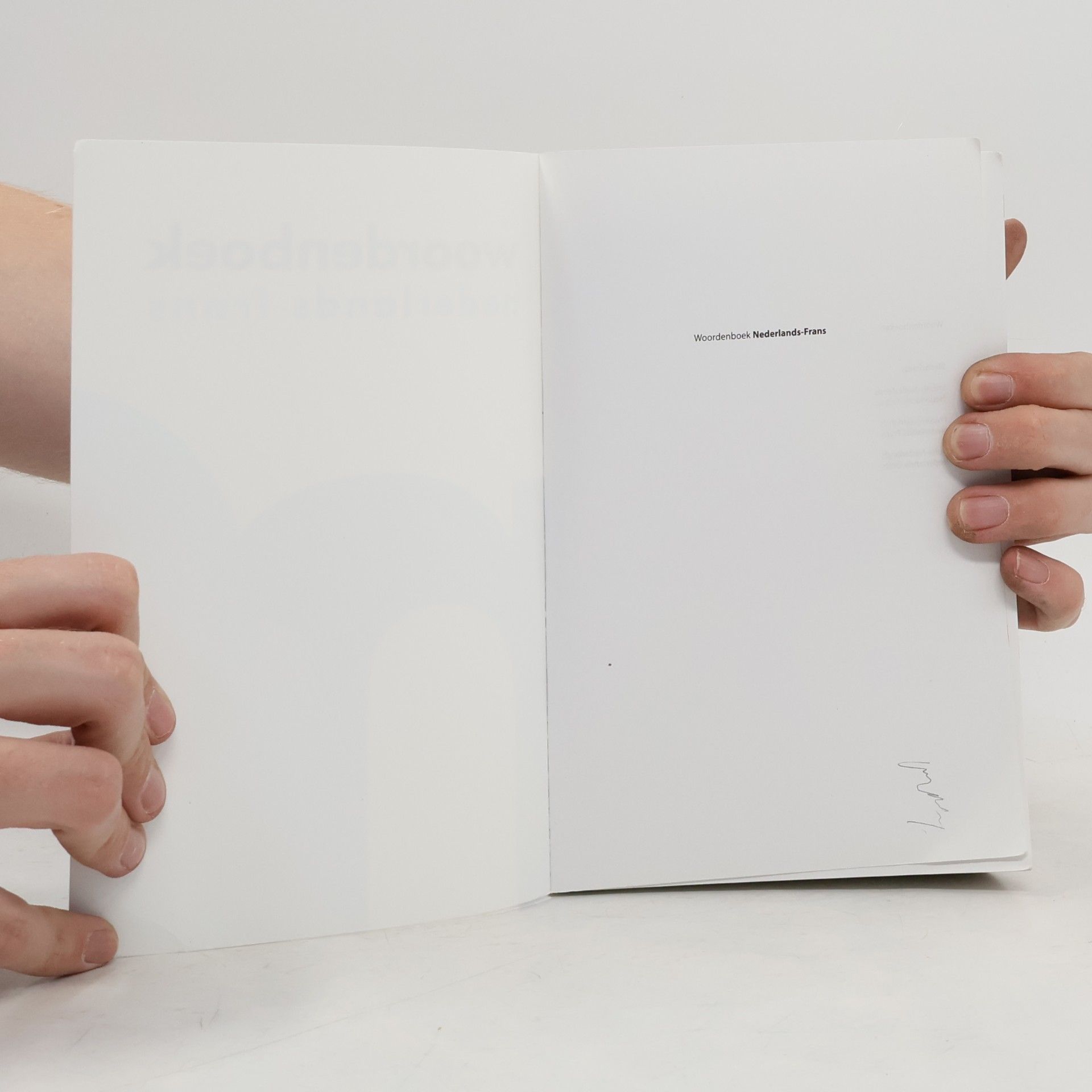 Woordenboek Nederlands-Frans / druk 1