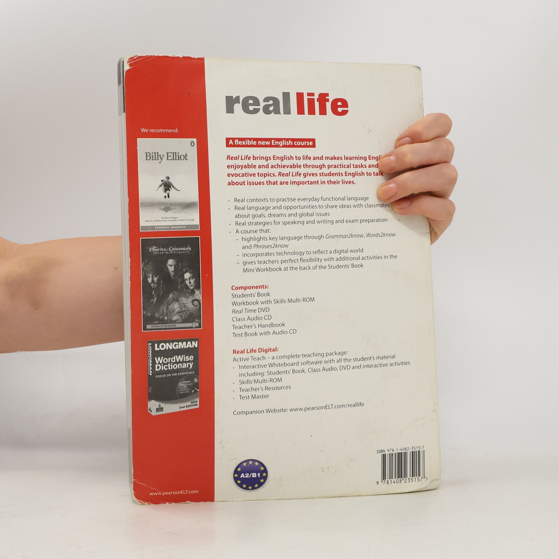 Patricia Reilly Giff Real Life Global Pre-Intermediate Workbook & Multi-ROM Pack