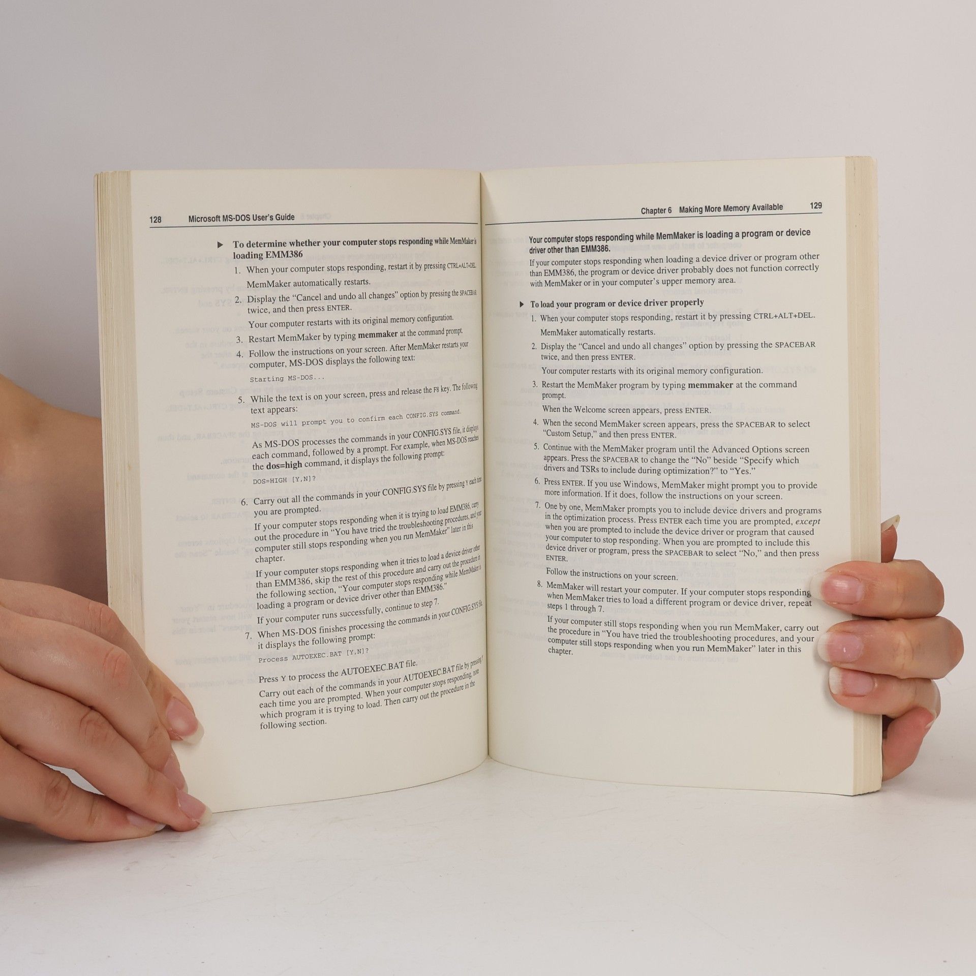 Kolektiv autorů Microsoft MS-DOS User’s Guide. For Distribution Only With a New PC