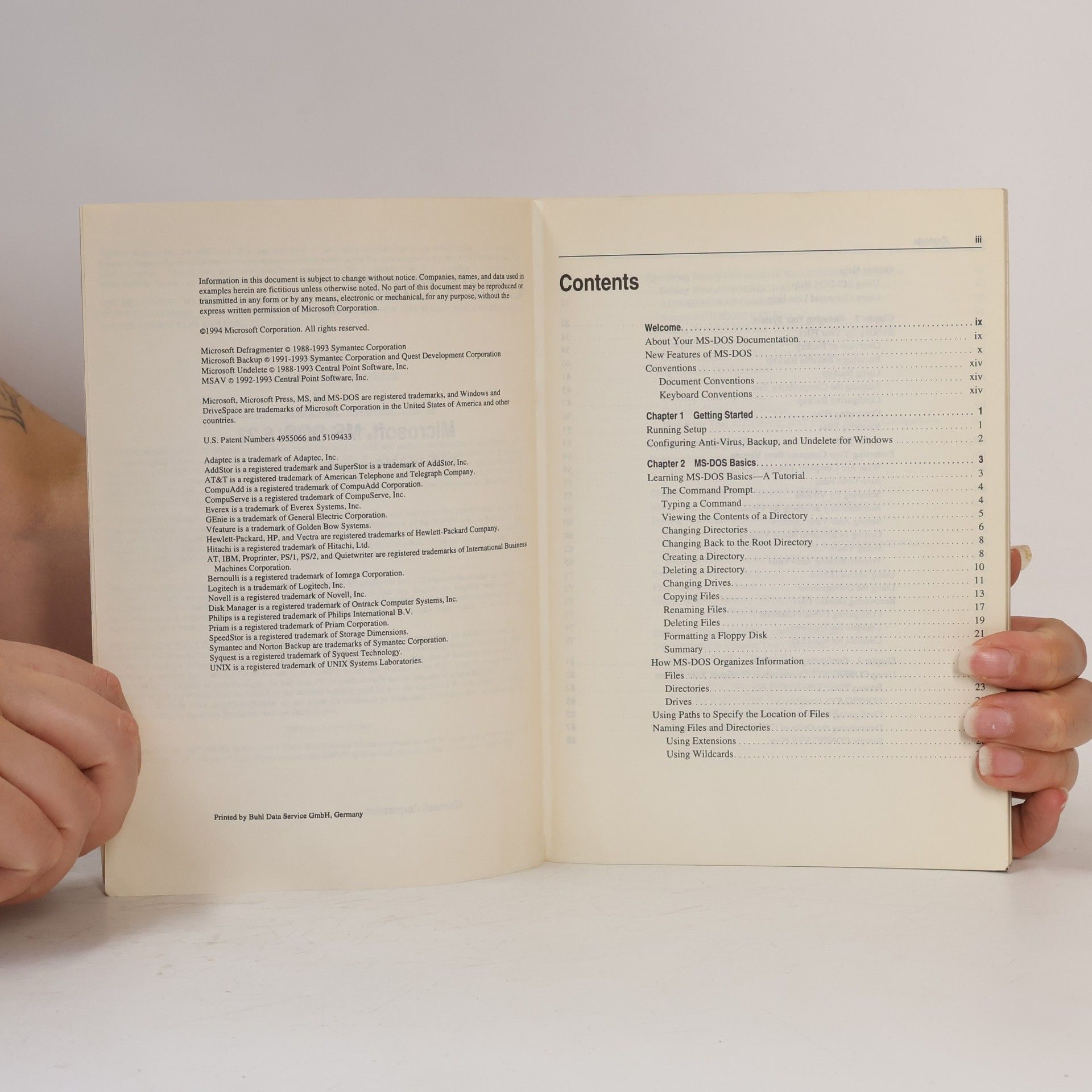 Kolektiv autorů Microsoft MS-DOS User’s Guide. For Distribution Only With a New PC