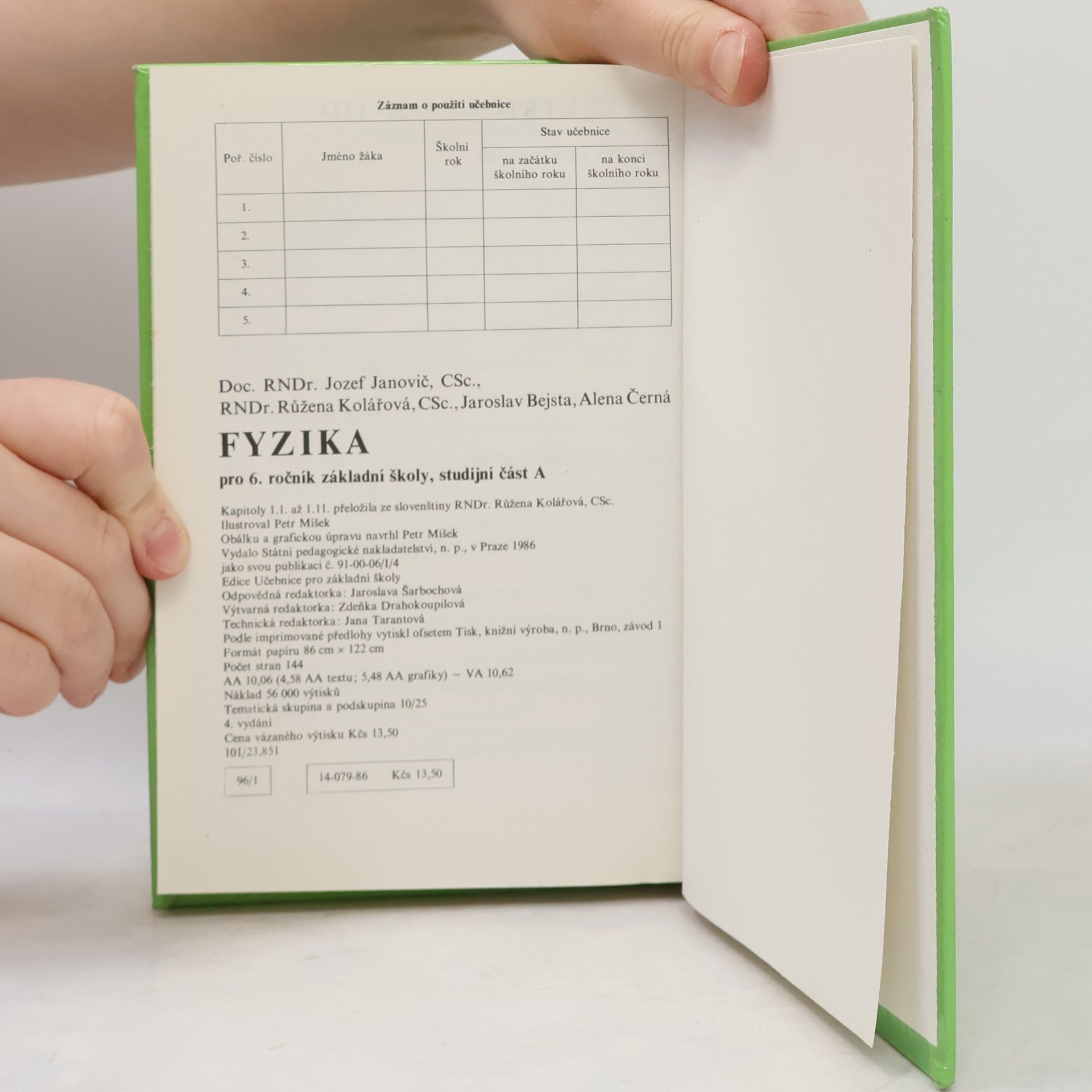 Autorenkollektiv Fyzika pro 6. ročník základní školy