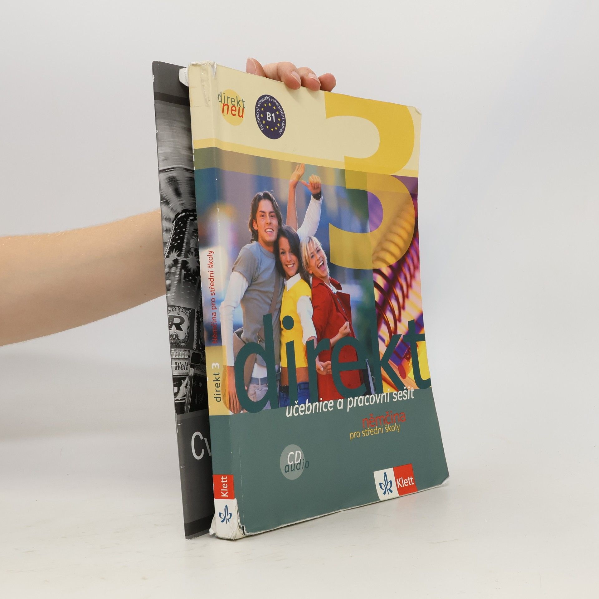 Various authors Direkt 3. Učebnice a pracovní sešit + Cvičebnice německé gramatiky