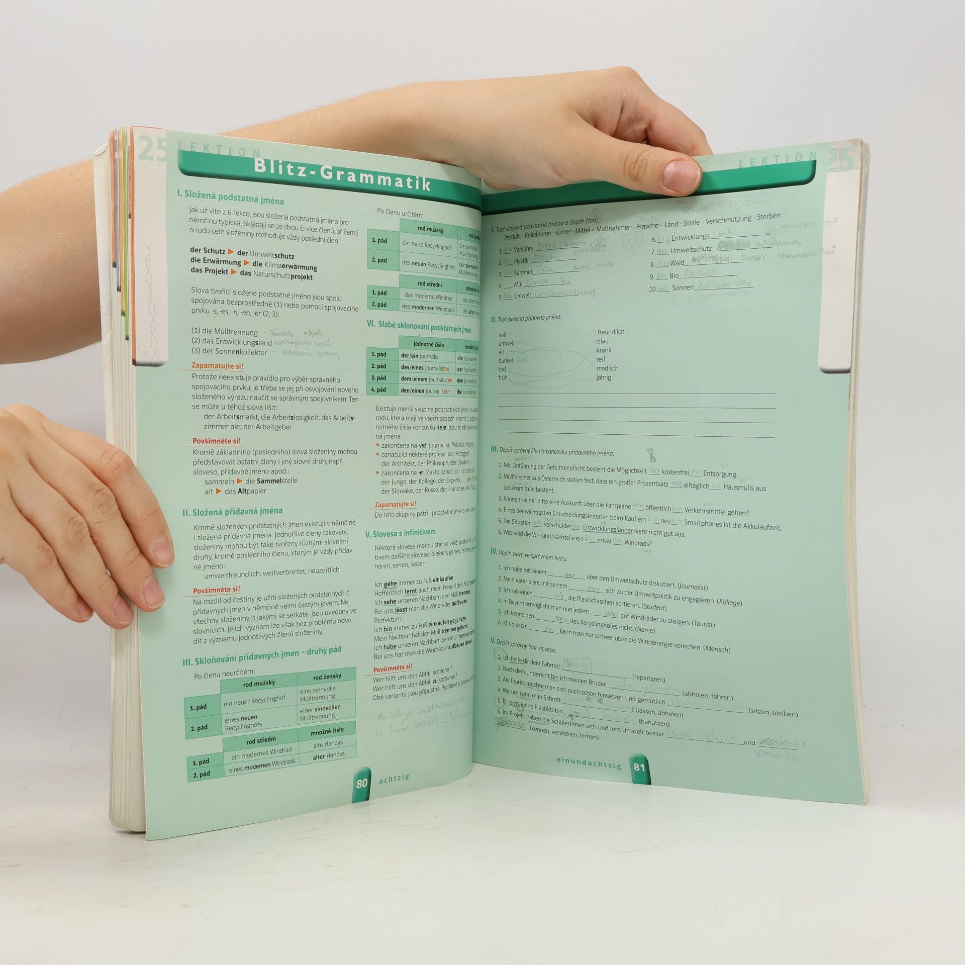 Various authors Direkt 3. Učebnice a pracovní sešit + Cvičebnice německé gramatiky