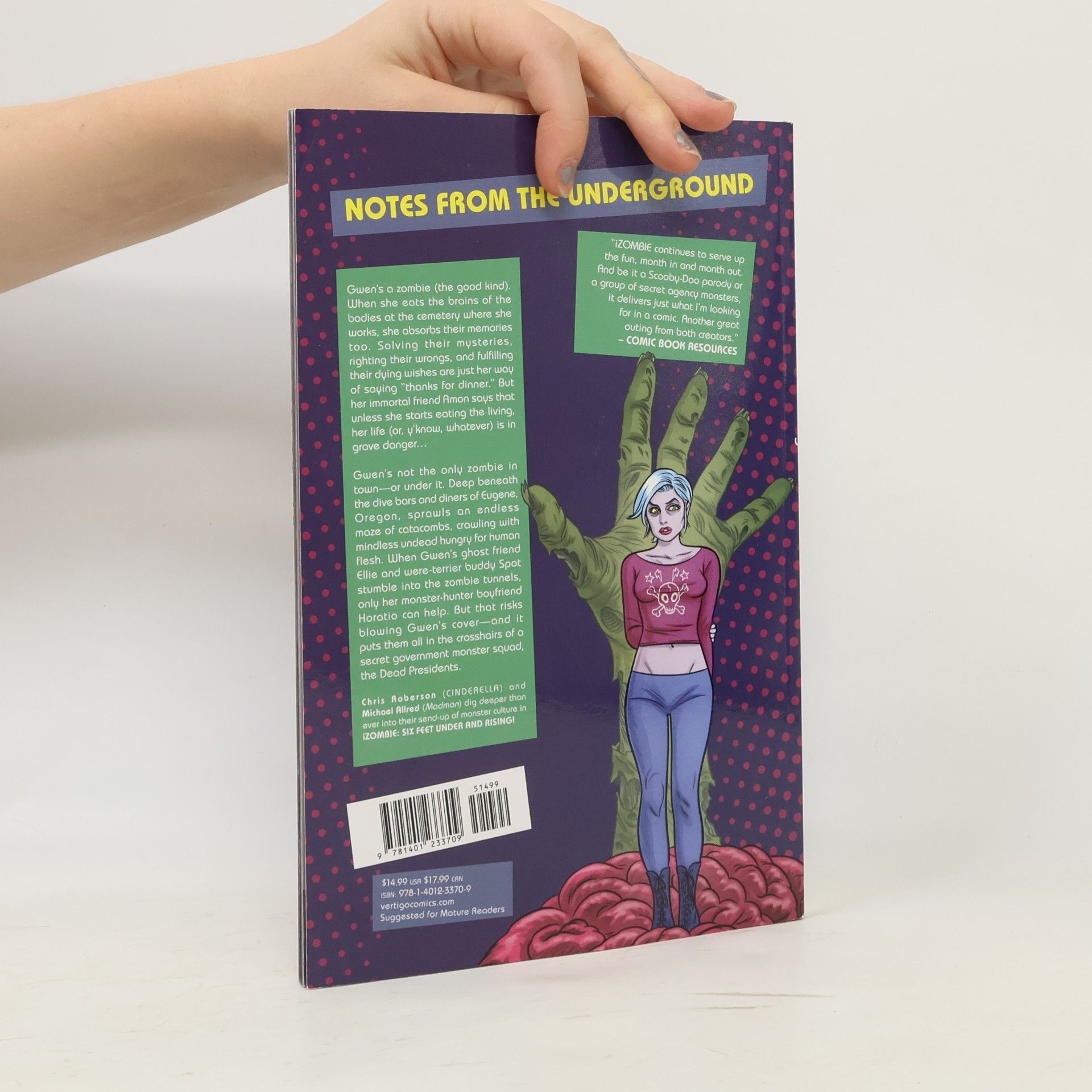 Chris Roberson Izombie Vol. 3