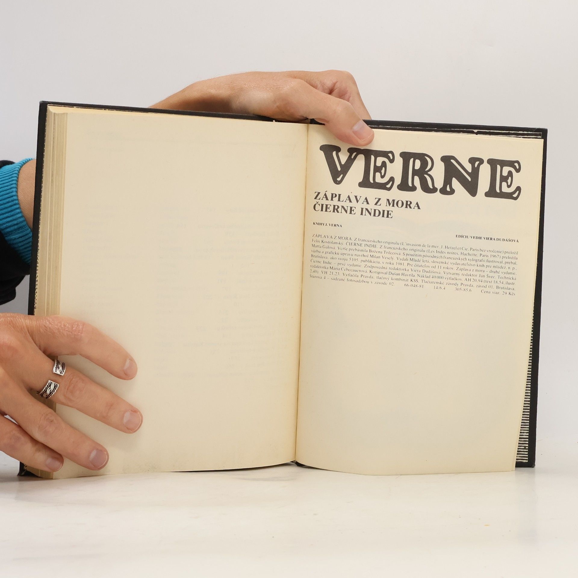 Jules Verne Záplava z mora. Čierne Indie