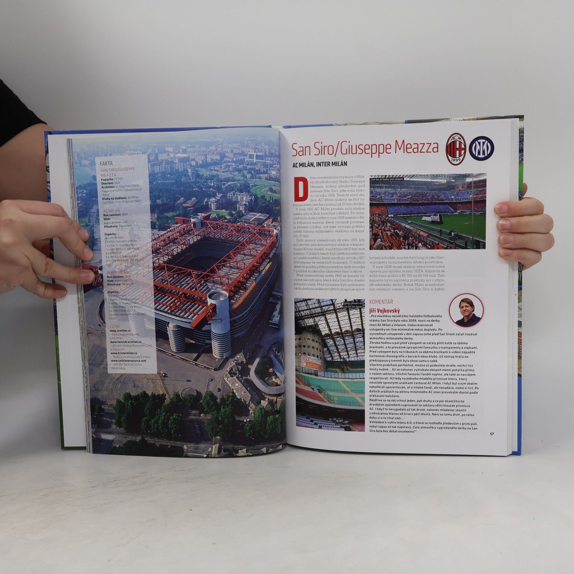 Jiří Vojkovský Fotbalové stadiony : historie, fakta a příběhy evropských stadionů 1
