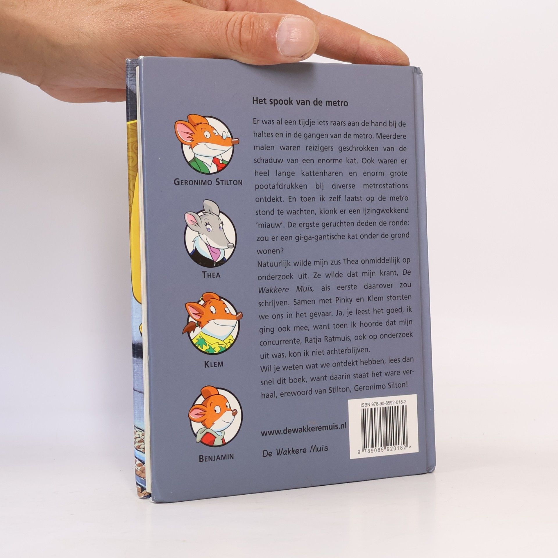 Geronimo Stilton Het spook van de metro