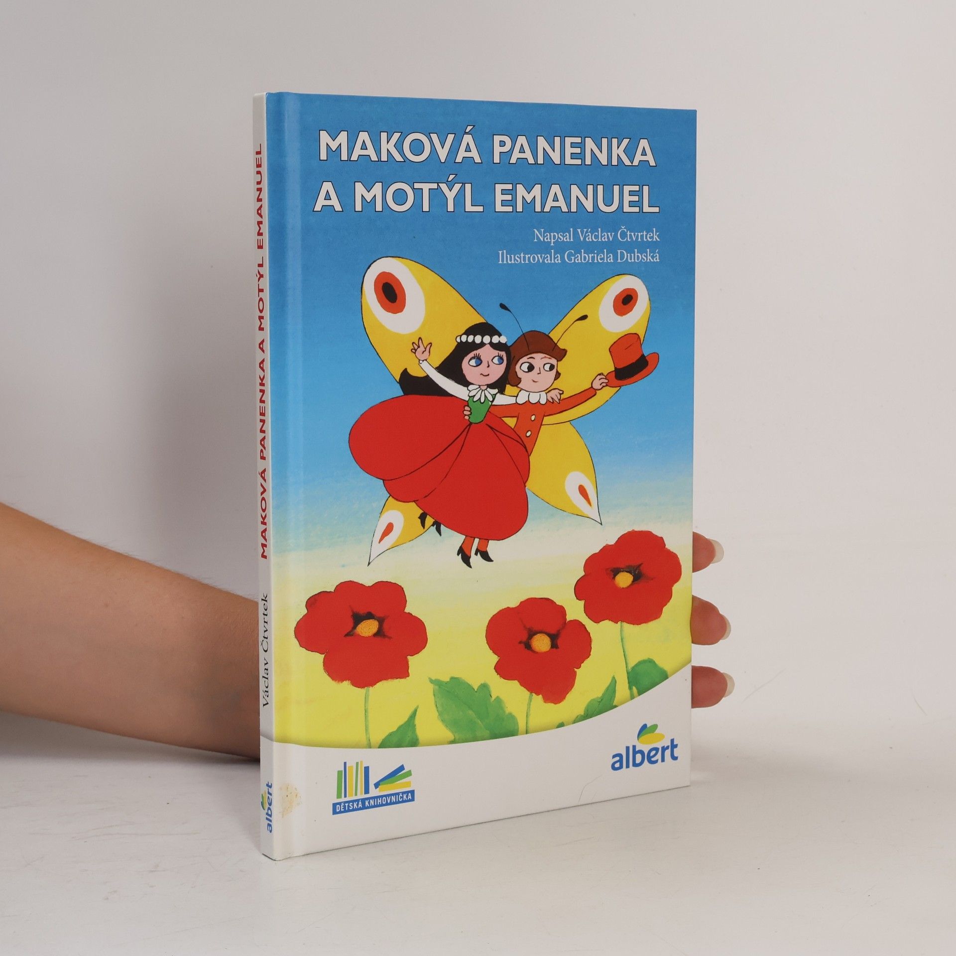 Václav Čtvrtek Maková panenka a motýl Emanuel