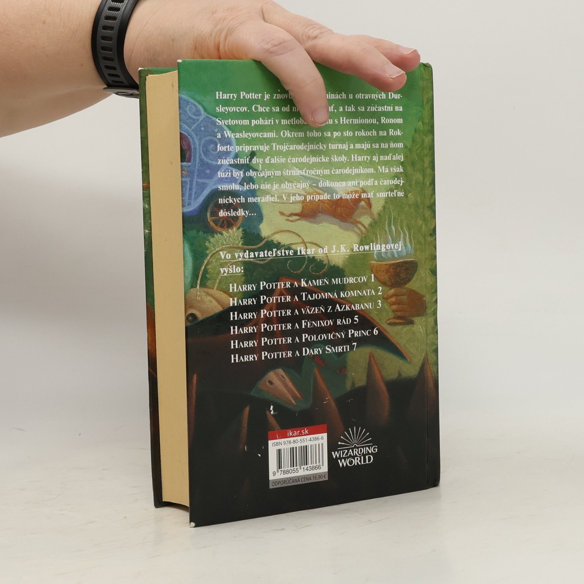 J. K. Rowling Harry Potter a Ohnivá čaša