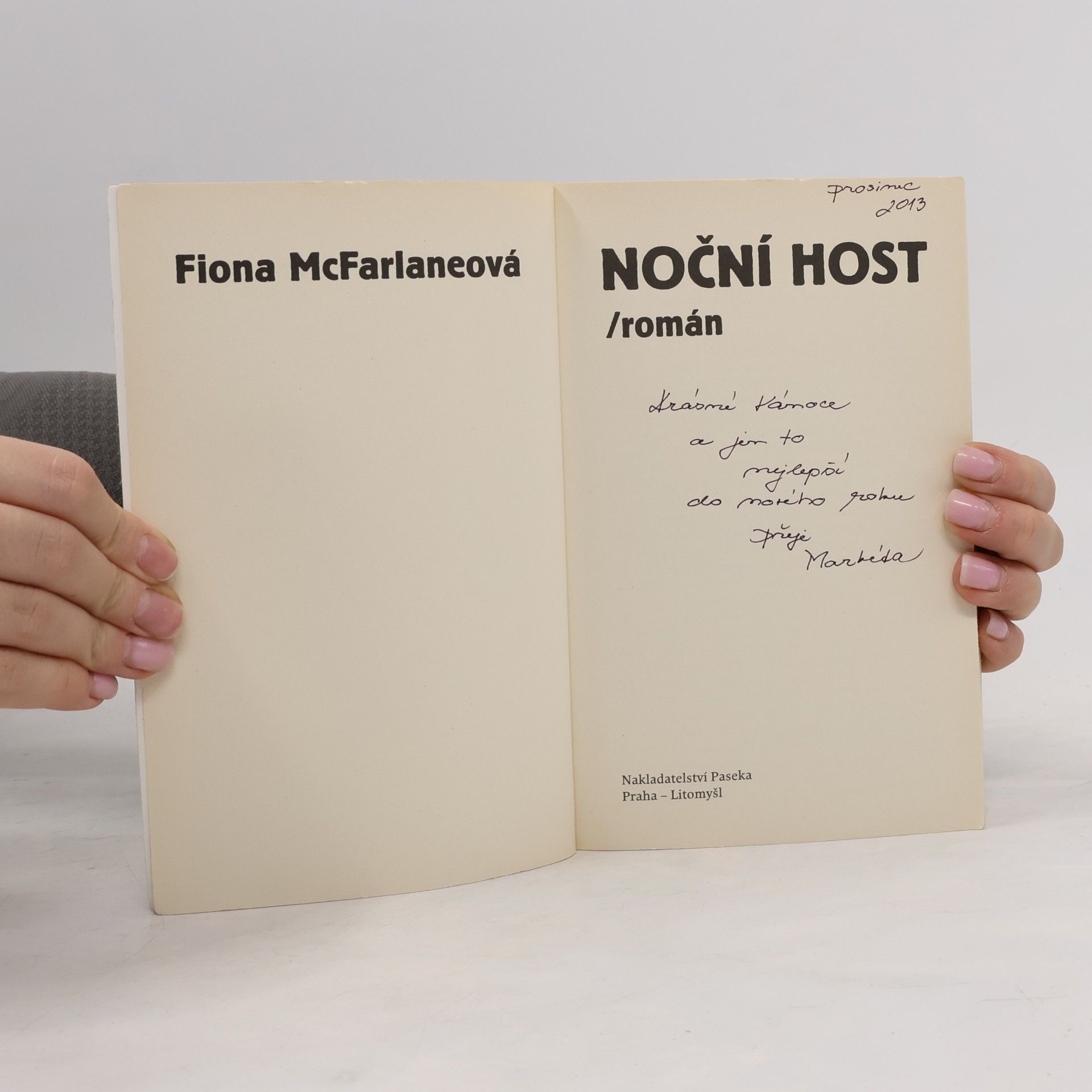 Fiona McFarlane Noční host